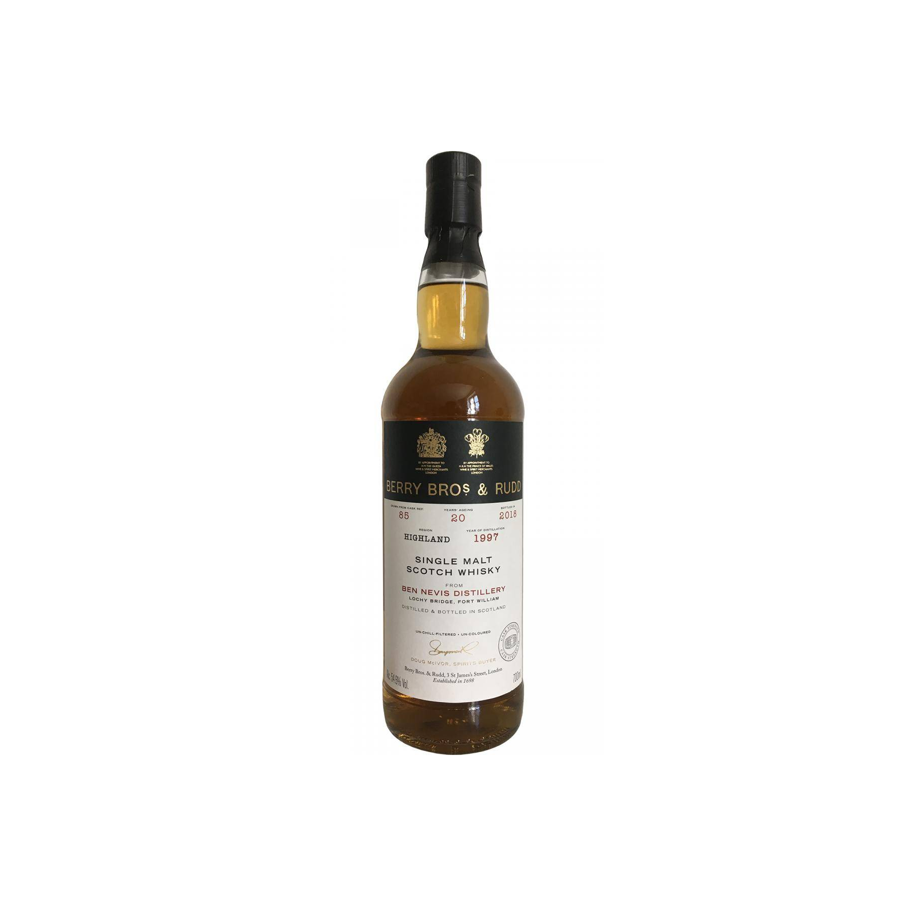 Ben Nevis 1997 20 Years Single Malt Whisky