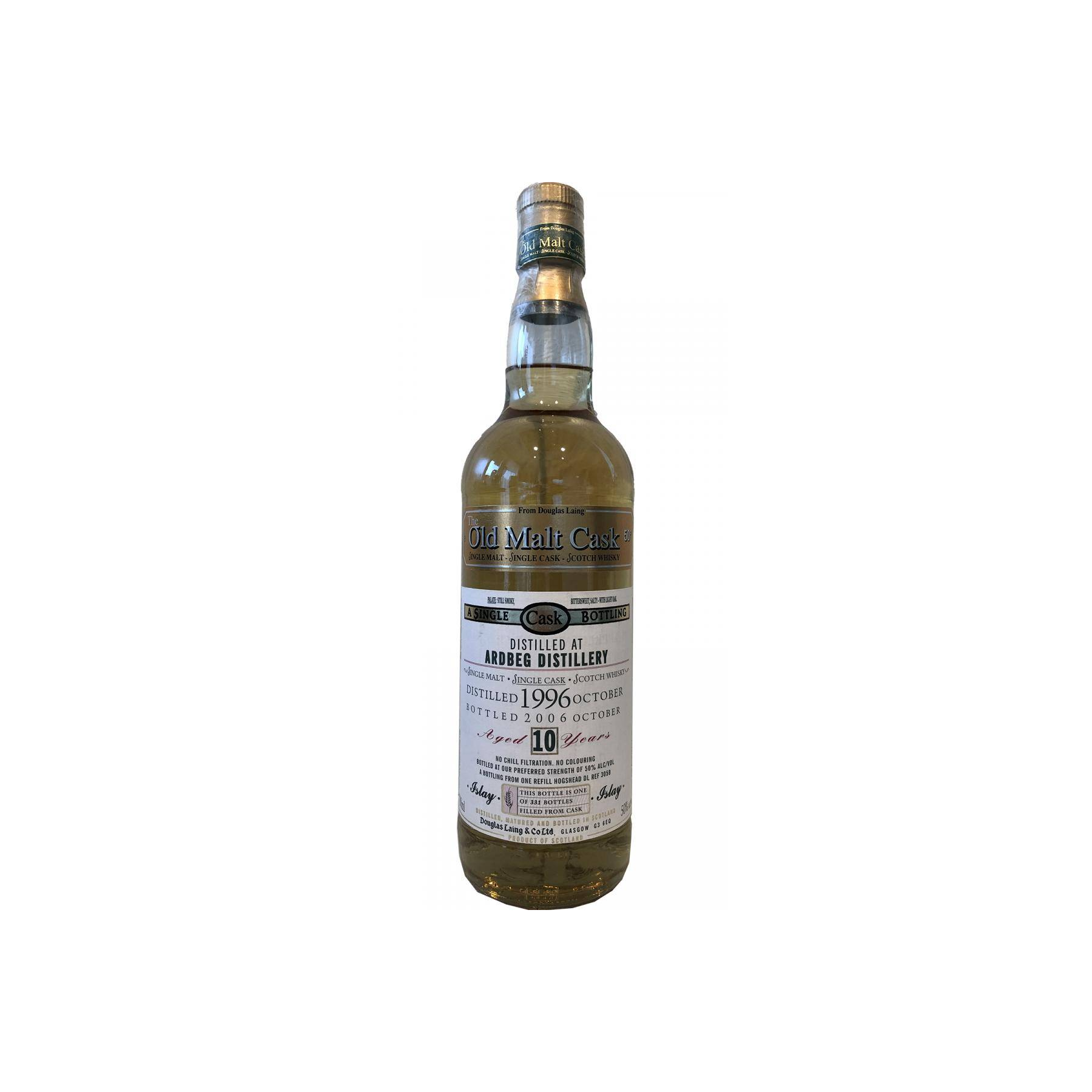 Ardbeg Old Malt Cask 1996 10 Years Single Malt Whisky