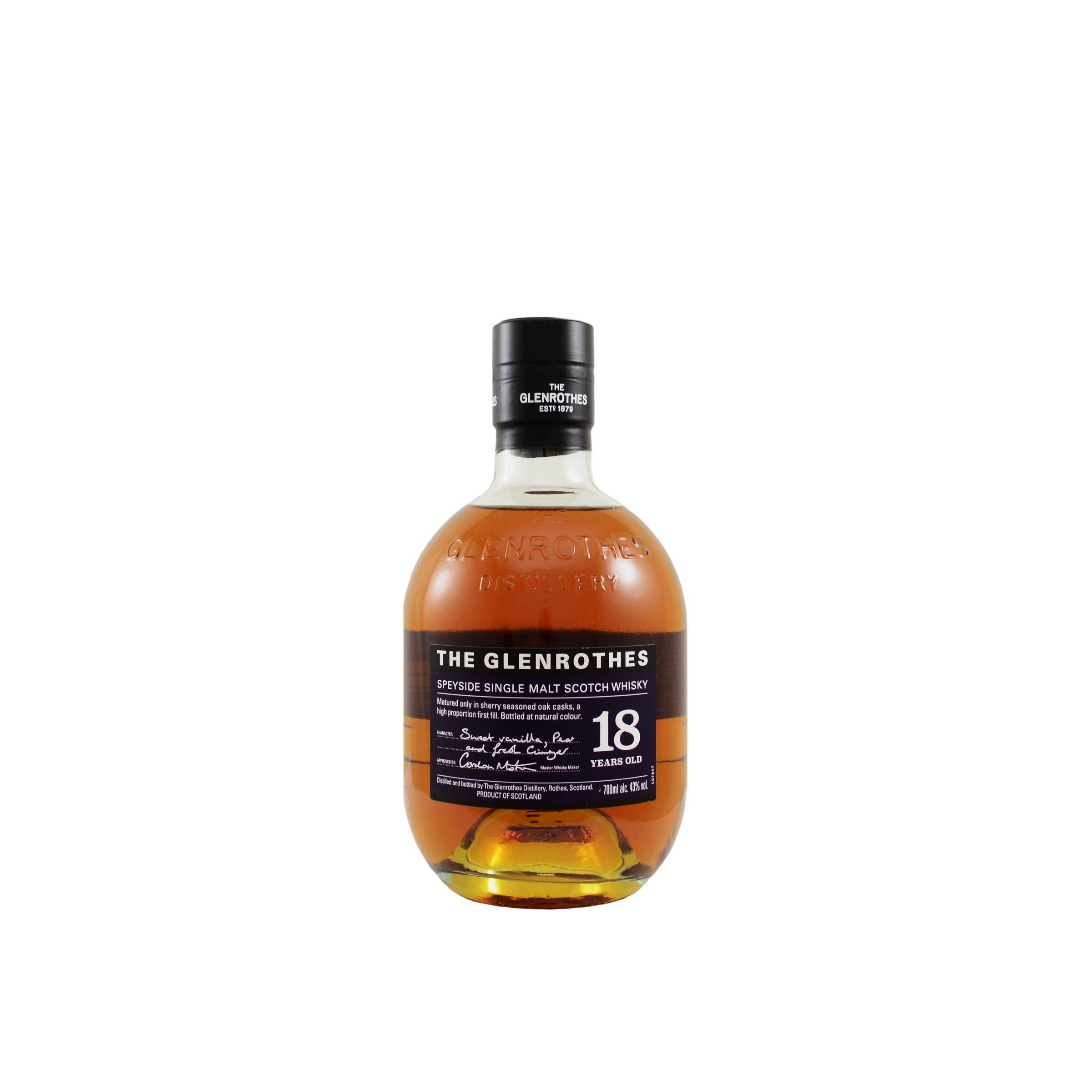 The Glenrothes 18 Years Single Malt Whisky