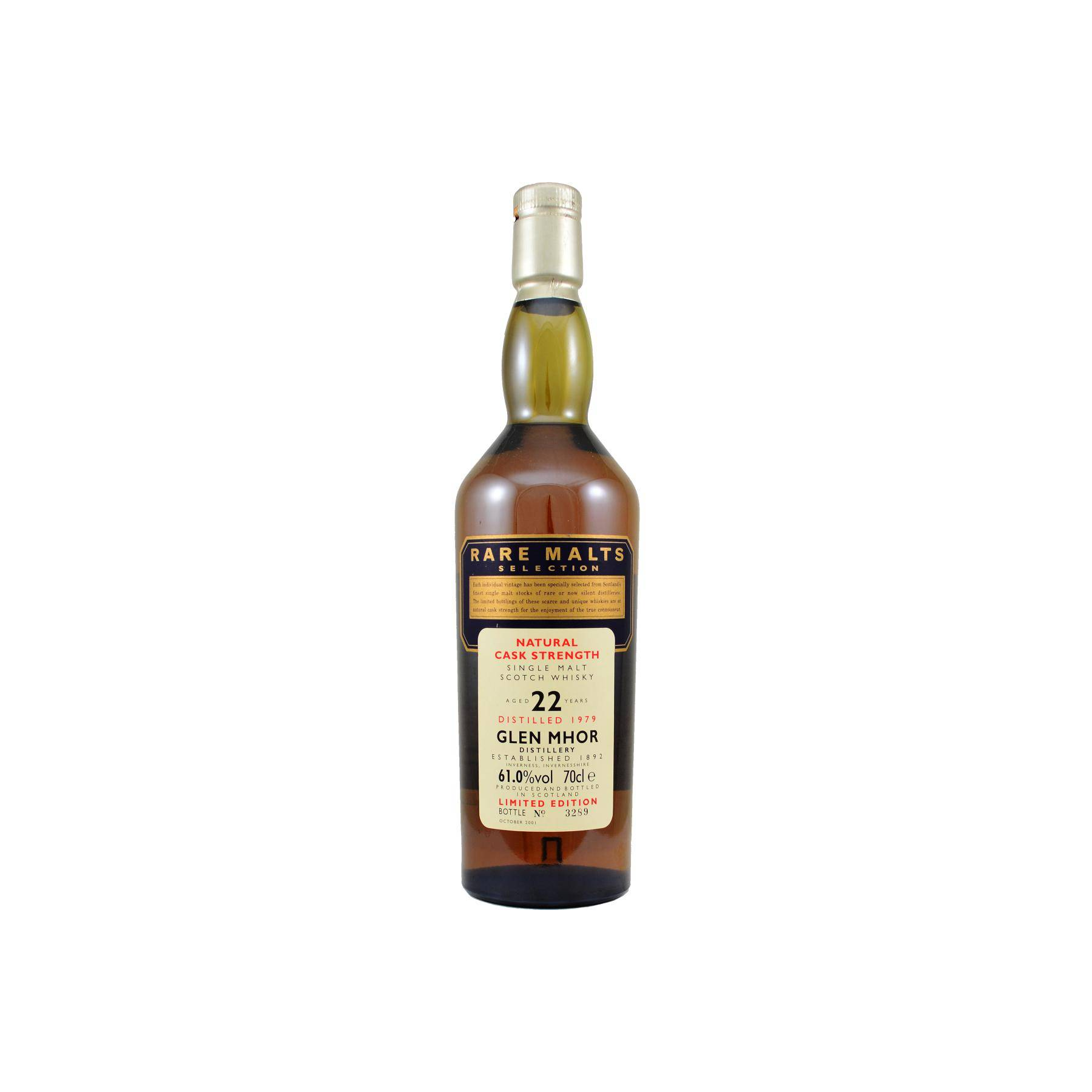 Glen Mhor 1979 22 Years Single Malt Whisky
