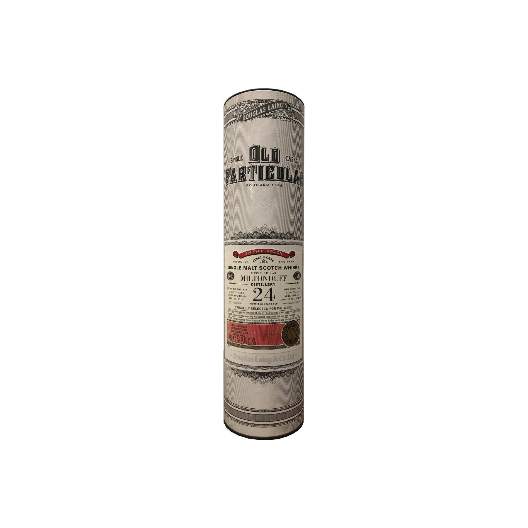 Miltonduff Old Particular 1994 24 Years Single Malt Whisky 2