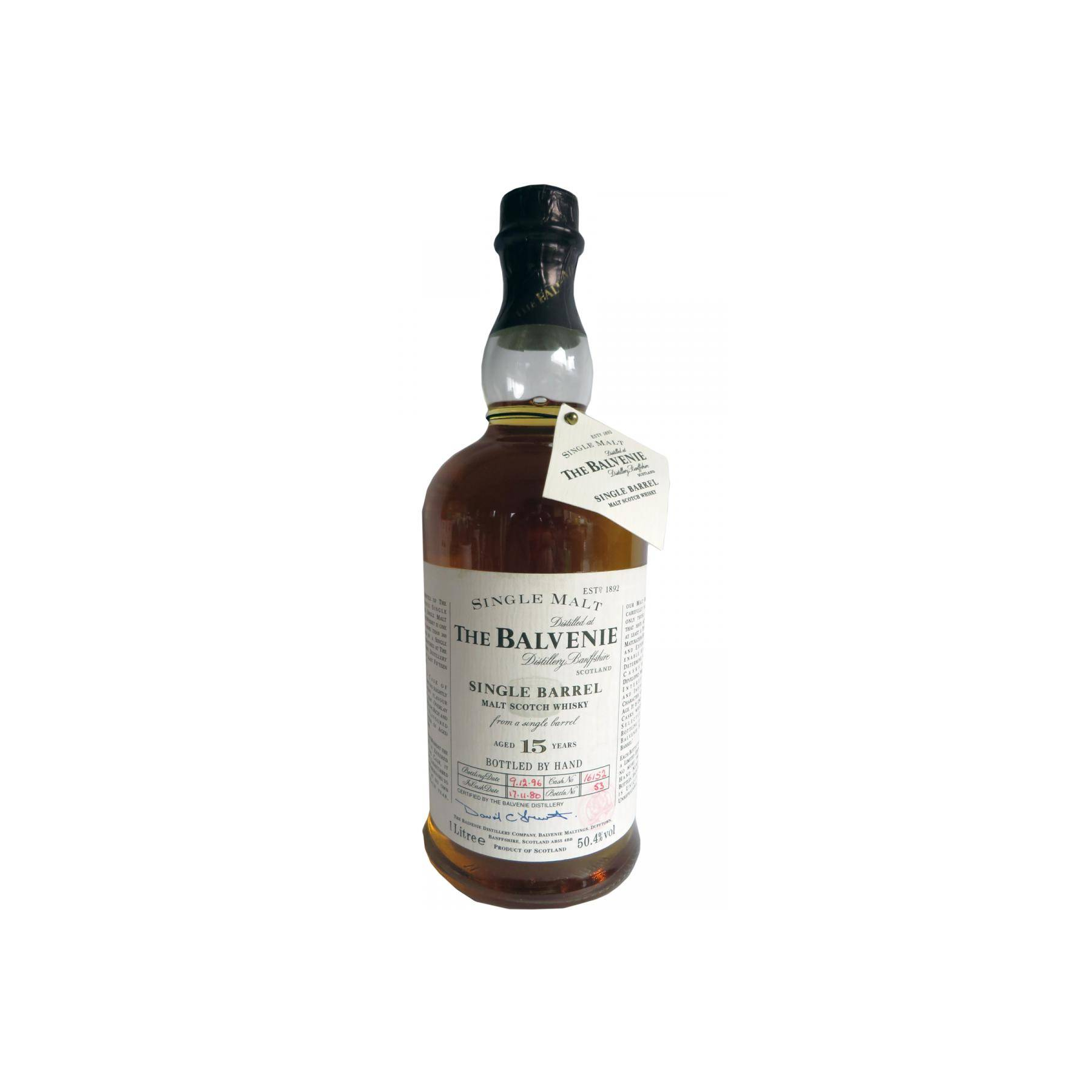 The Balvenie Single Cask 1980 15 Years Single Malt Whisky