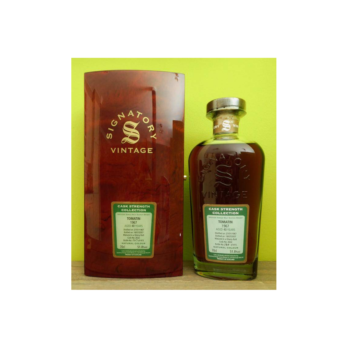 Tomatin Cask Strength Collection 1967 40 Years Single Malt Whisky 2