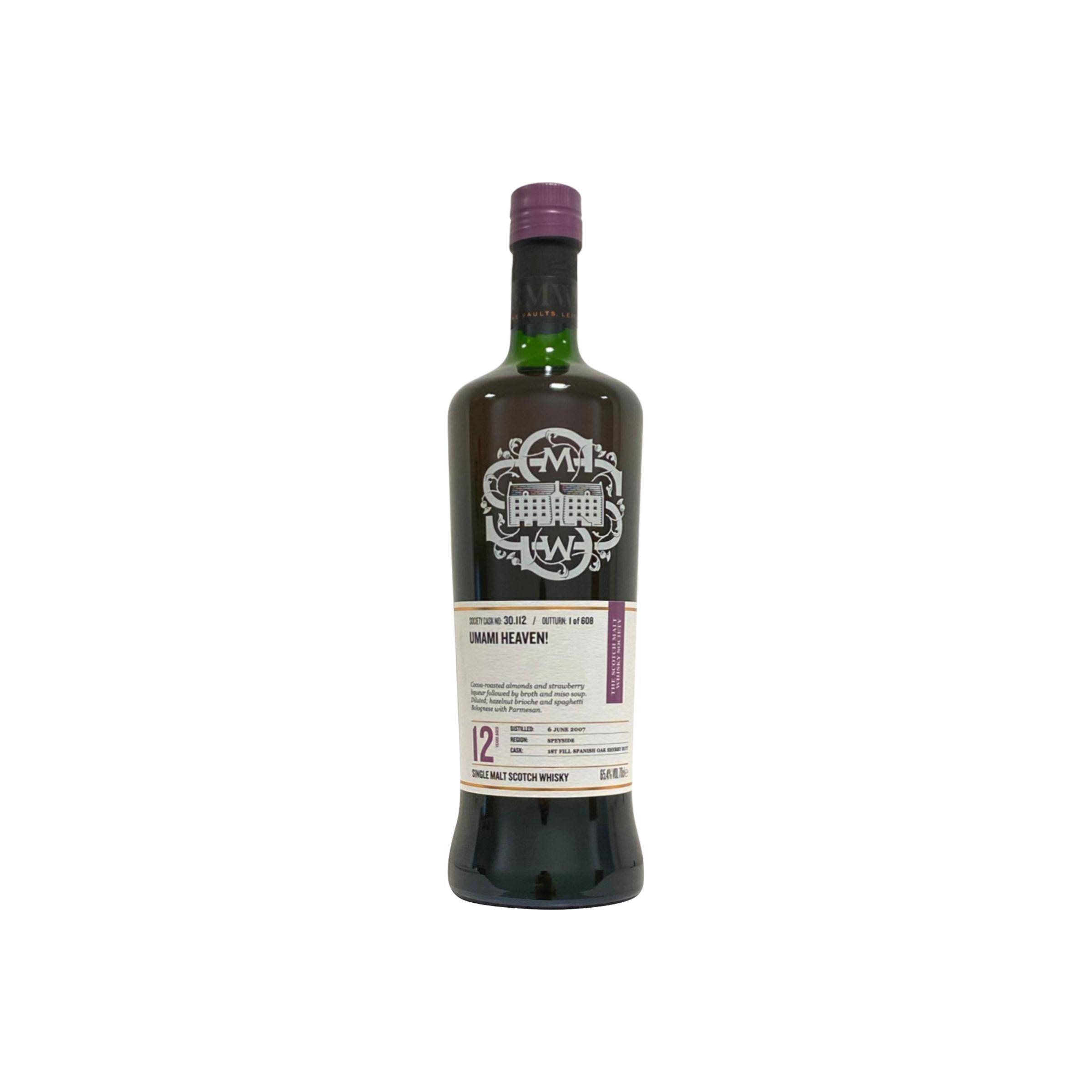 The Scotch Malt Whisky Society 2007 12 Years Single Malt Whisky