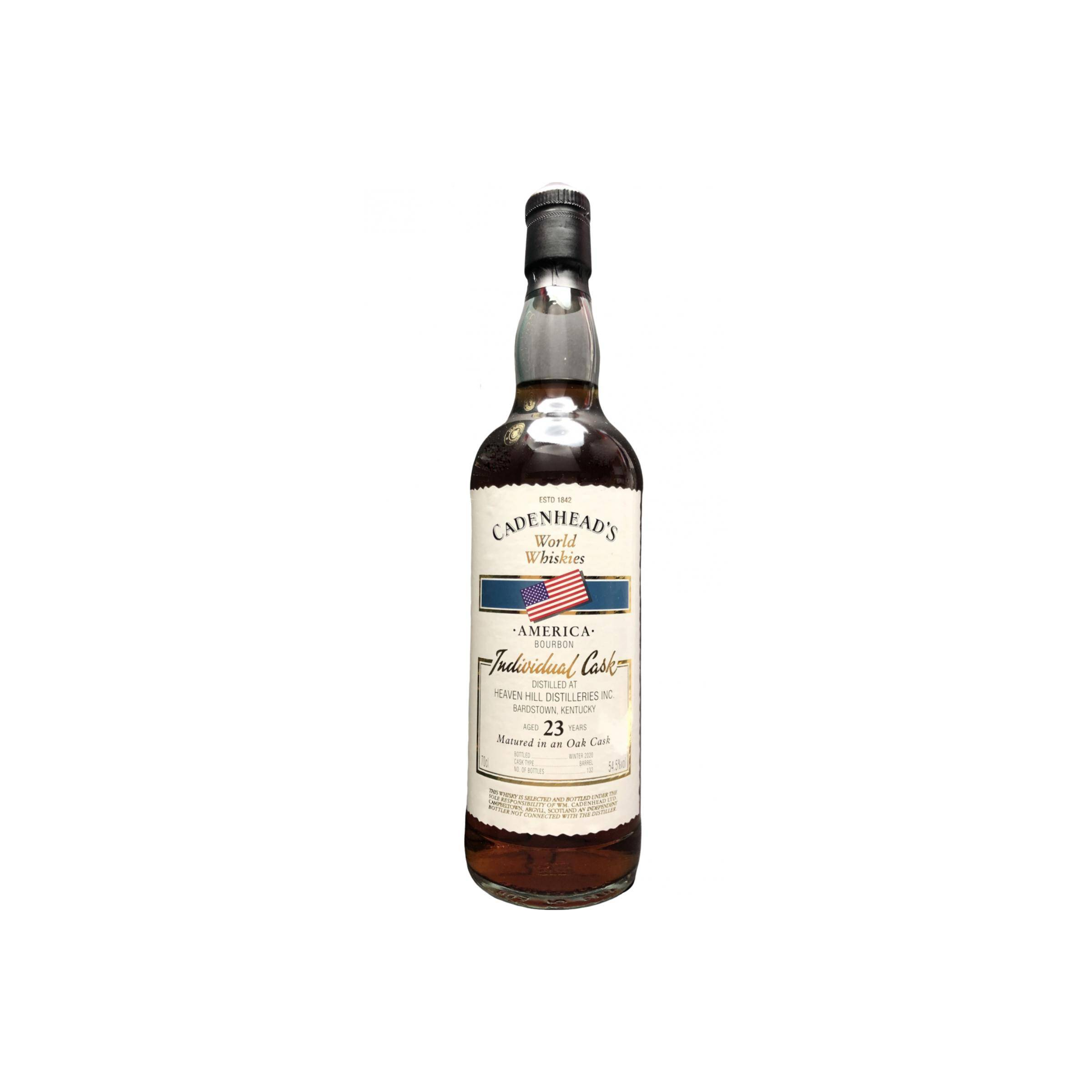 Cadenhead 1996 23 Years Bourbon Whisky