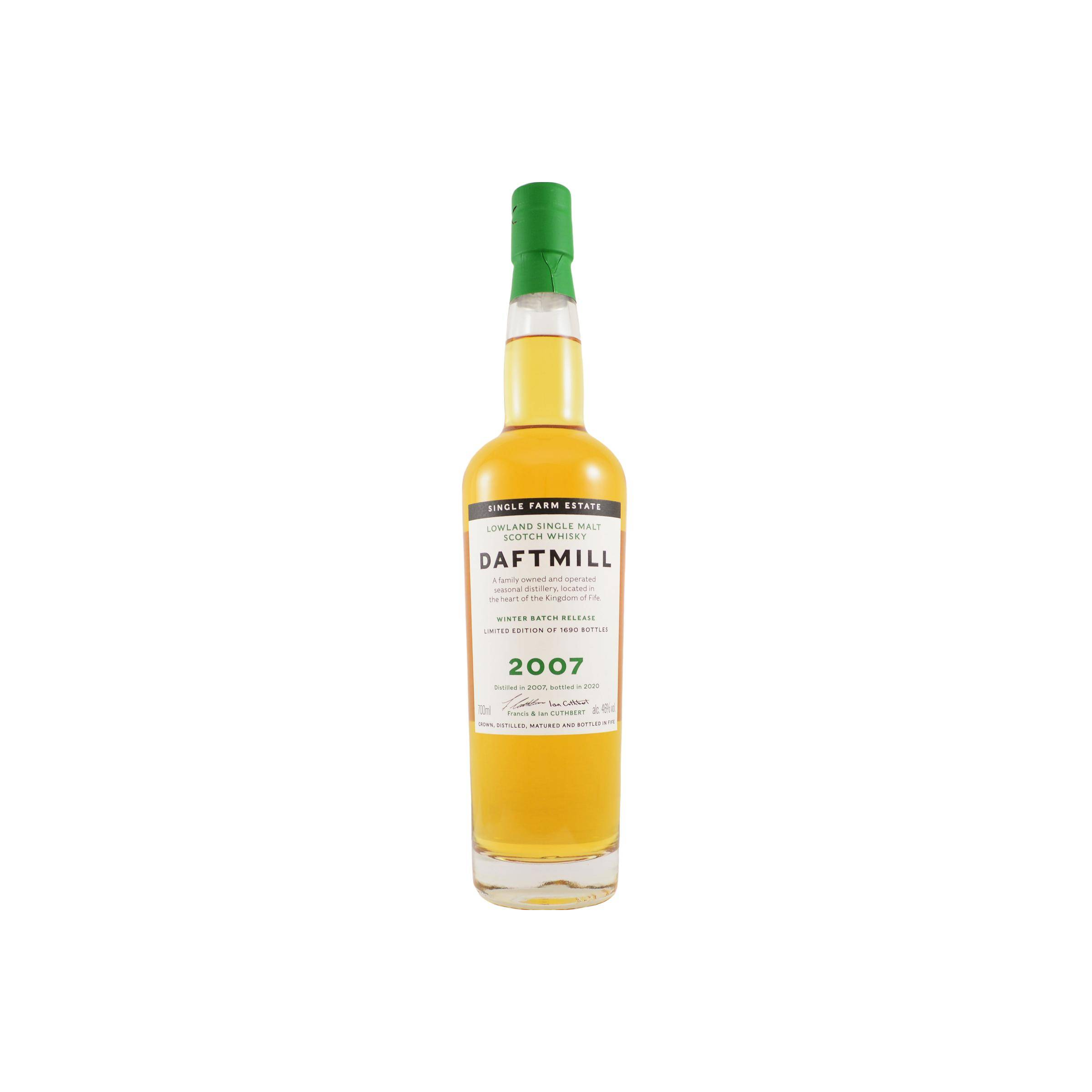 Daftmill 2007 12 Years Single Malt Whisky