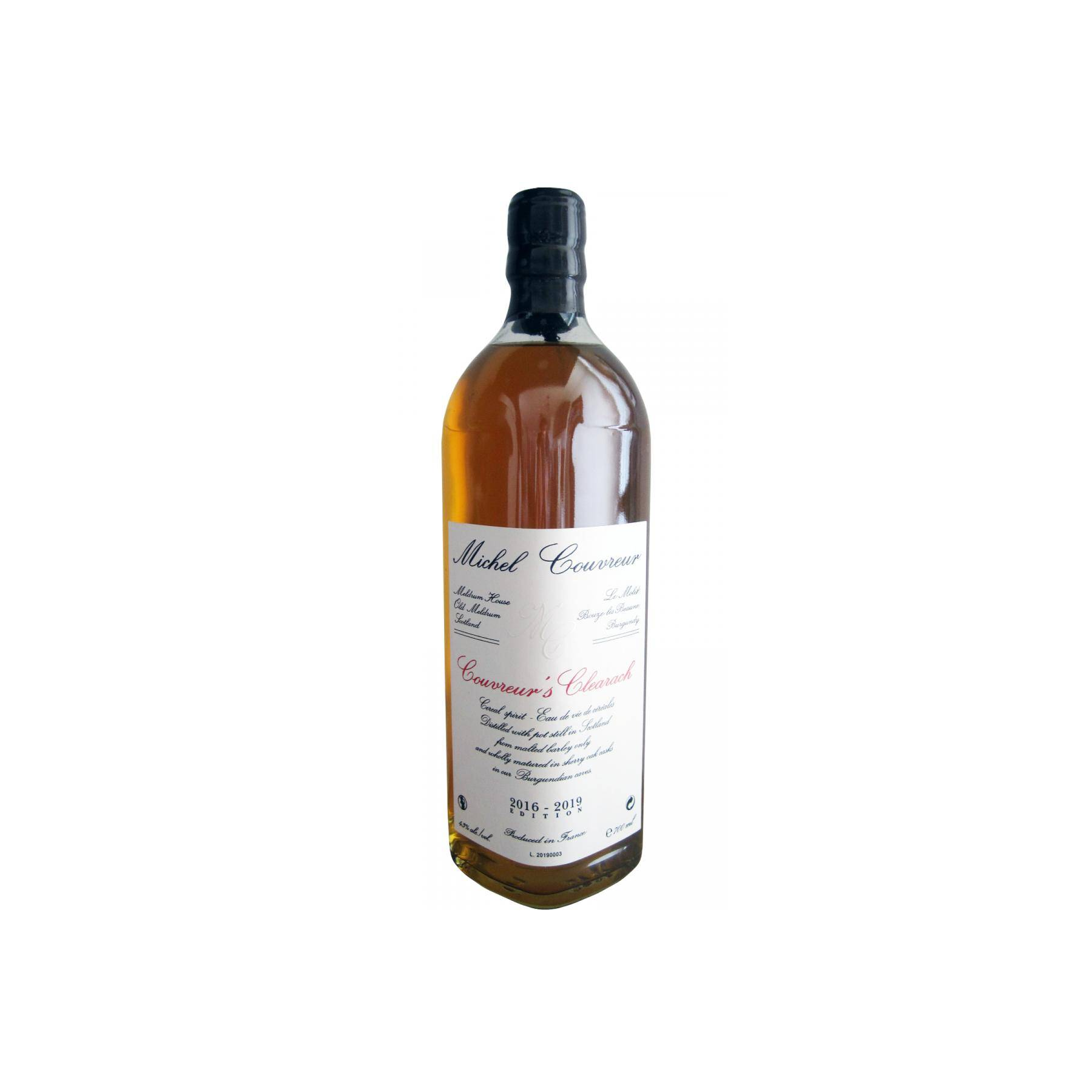 Michel Couvreur 2016 3 Years Blended Whisky