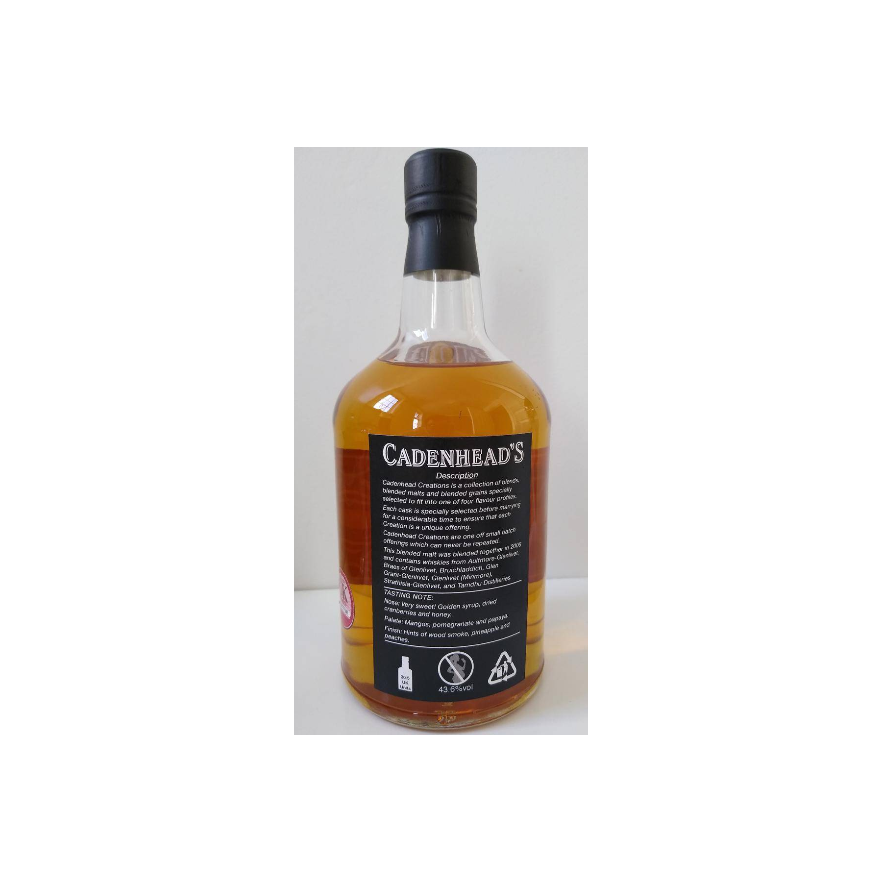 Cadenhead 1991 27 Years Blended Malt Whisky 2
