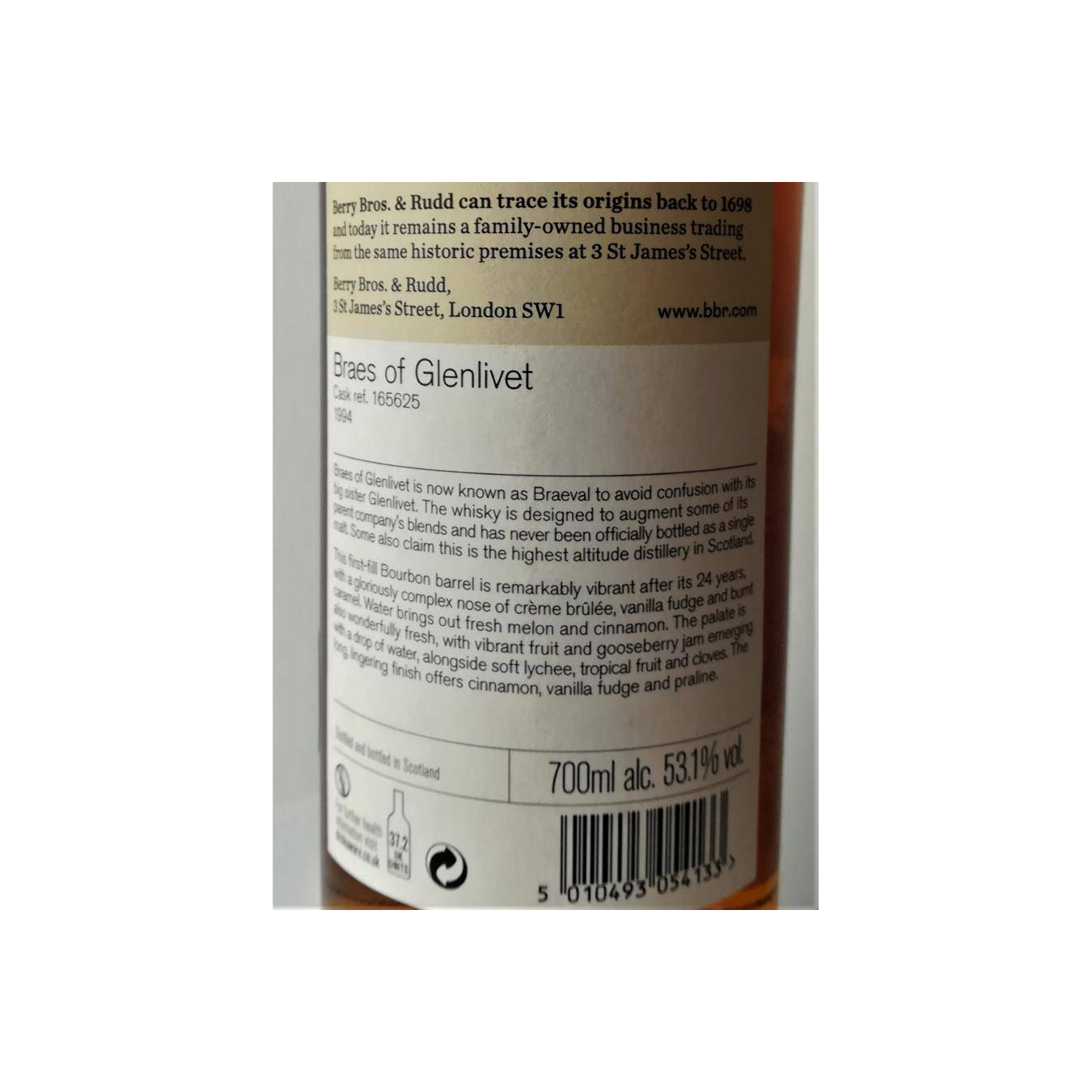 Berry Bros. & Rudd 1994 24 Years Single Malt Whisky 2