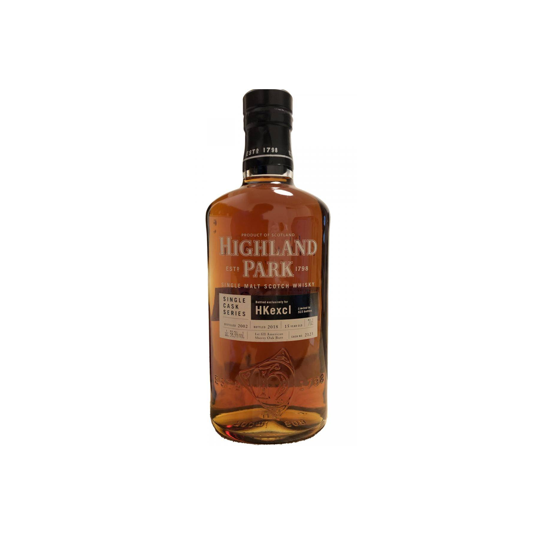 Highland Park Single Cask 2002 15 Years Single Malt Whisky