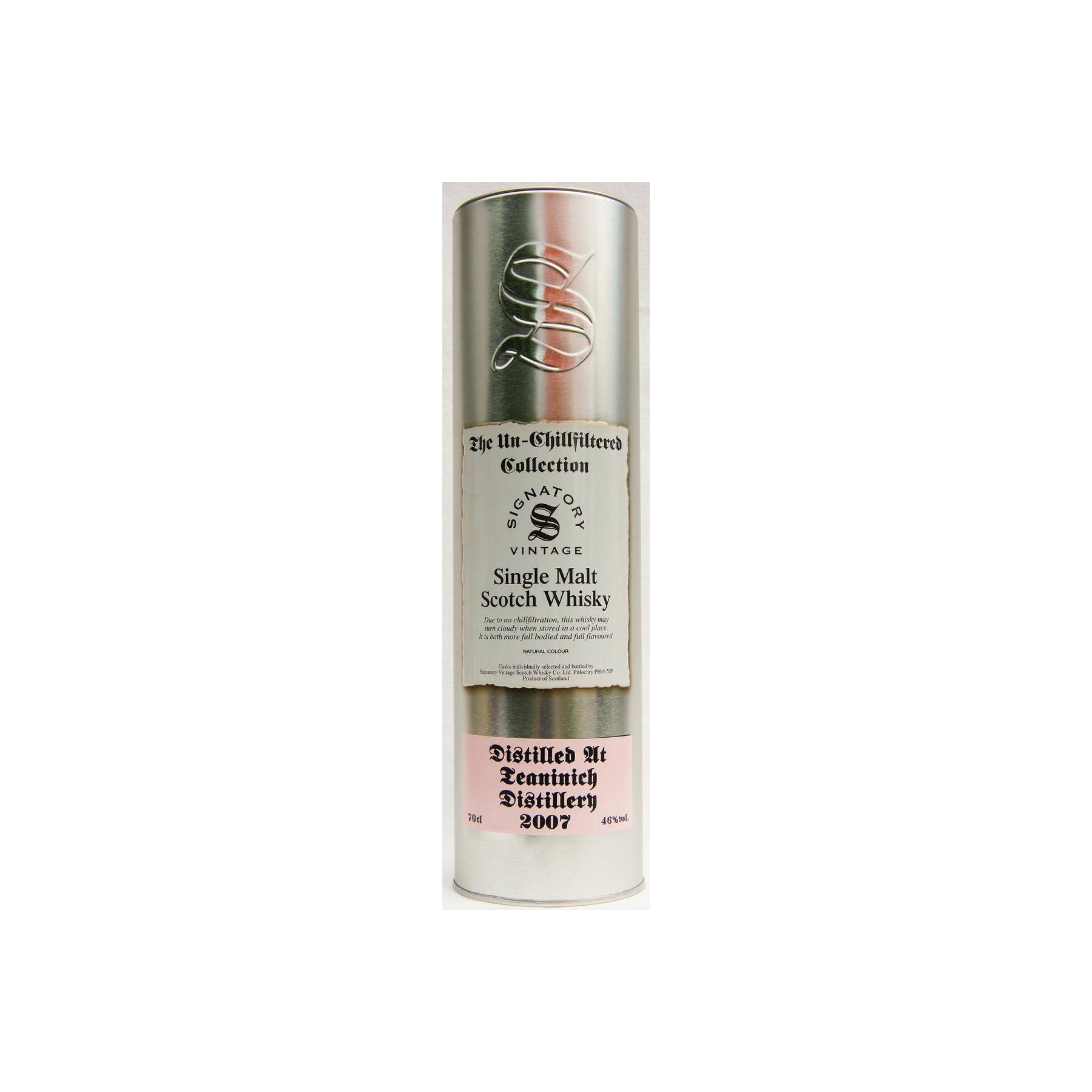Teaninich The Un-Chillfiltered Collection 2007 10 Years Single Malt Whisky 2