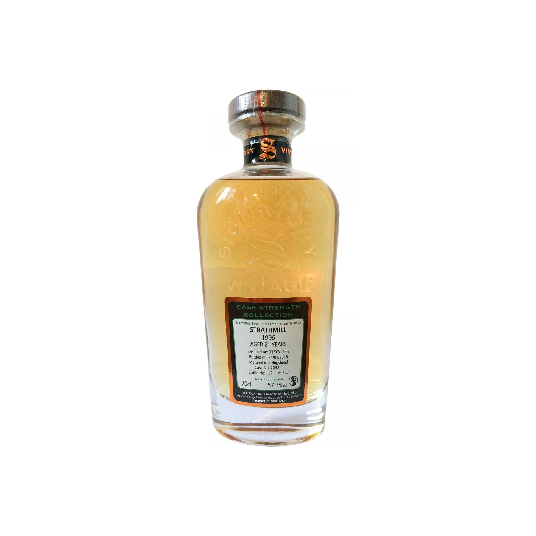 Strathmill Cask Strength Collection 1996 21 Years Single Malt Whisky 2