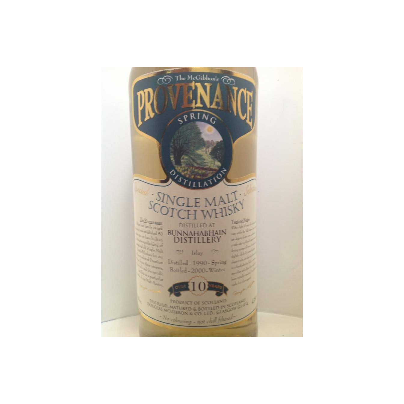 Bunnahabhain McGibbon's Provenance 1990 10 Years Single Malt Whisky 2