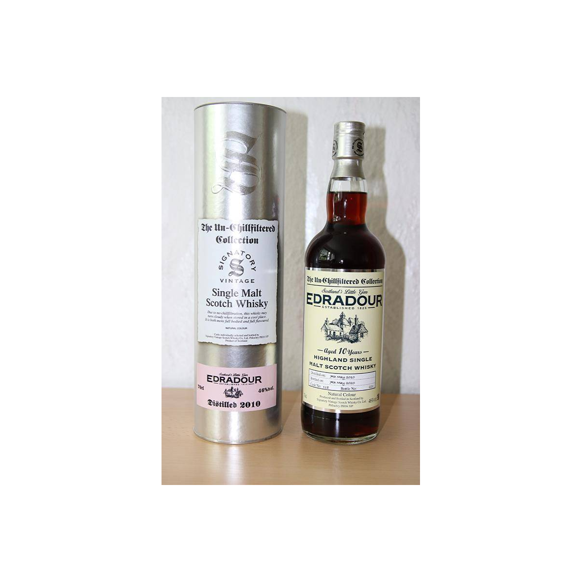 Edradour The Un-Chillfiltered Collection 2010 10 Years Single Malt Whisky 3