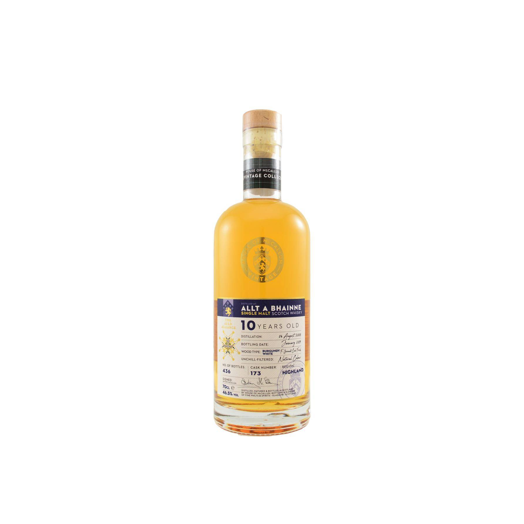 Allt-A-Bhainne 2008 10 Years Single Malt Whisky