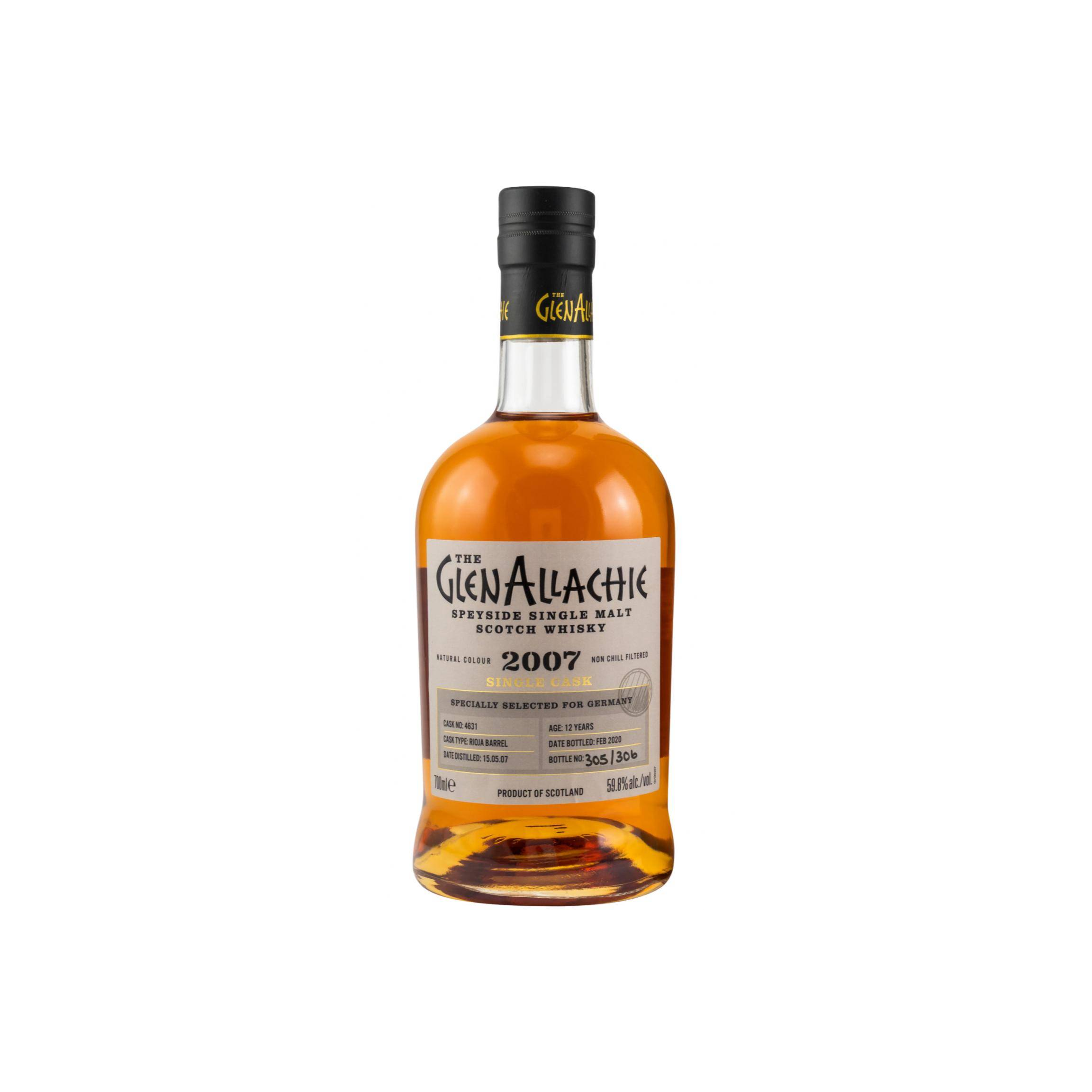 The GlenAllachie Single Cask 2007 12 Years Single Malt Whisky