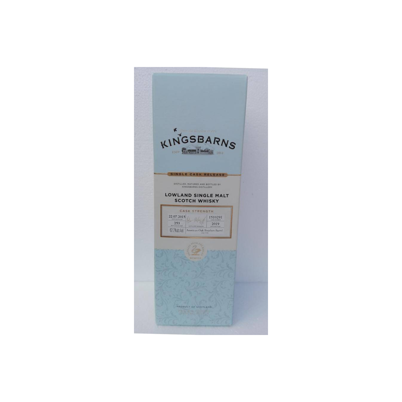Kingsbarns 2015 3 Years Single Malt Whisky 3