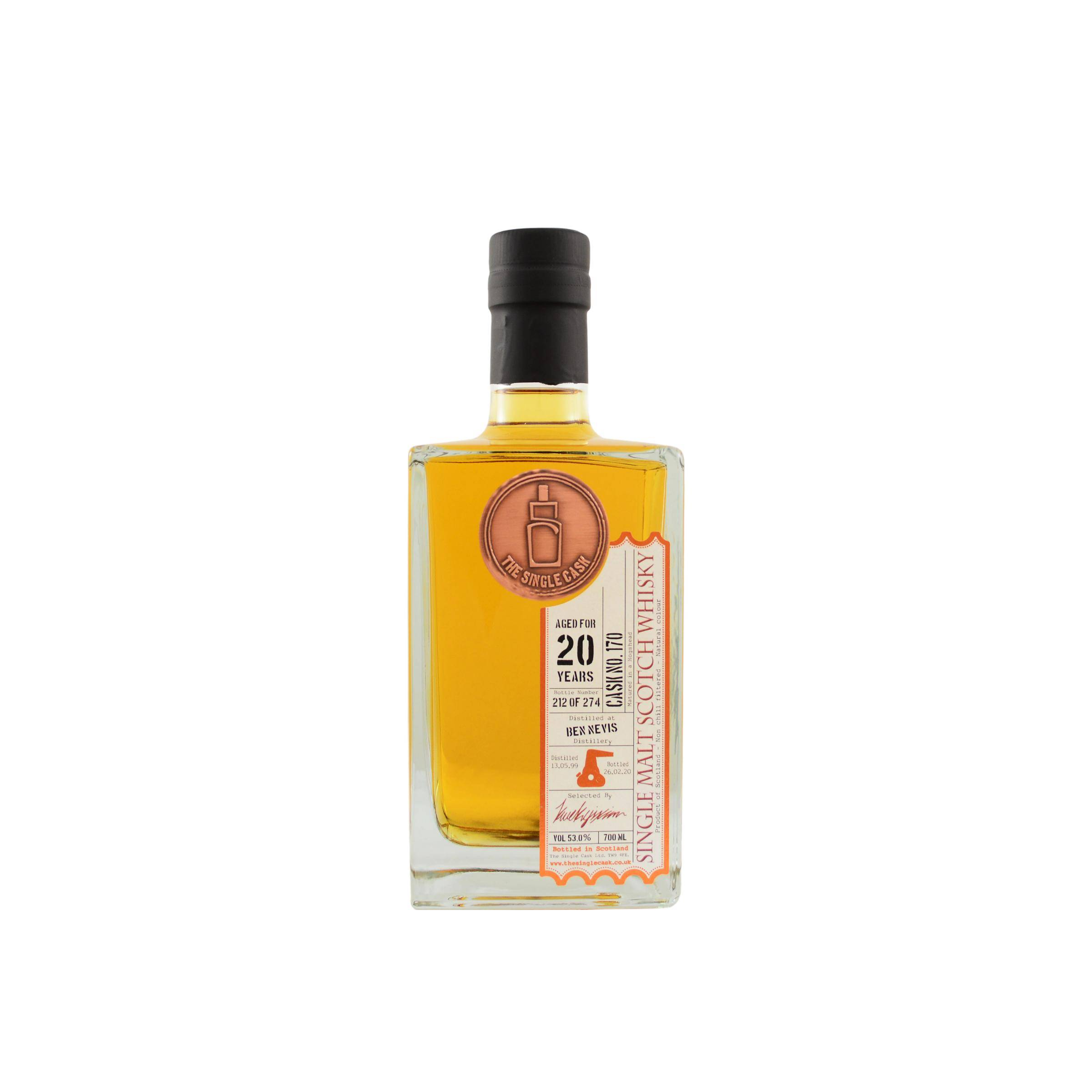 Ben Nevis 1999 20 Years Single Malt Whisky