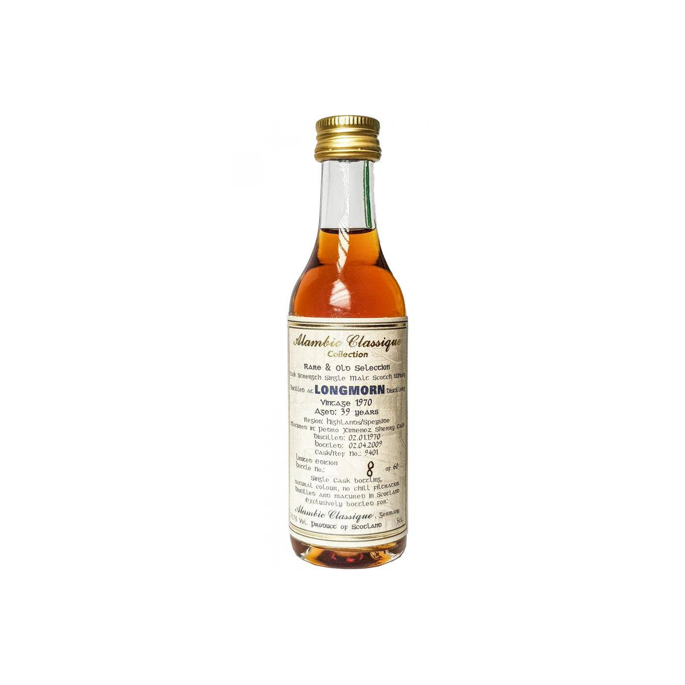 Longmorn 1970 39 Years Single Malt Whisky 2