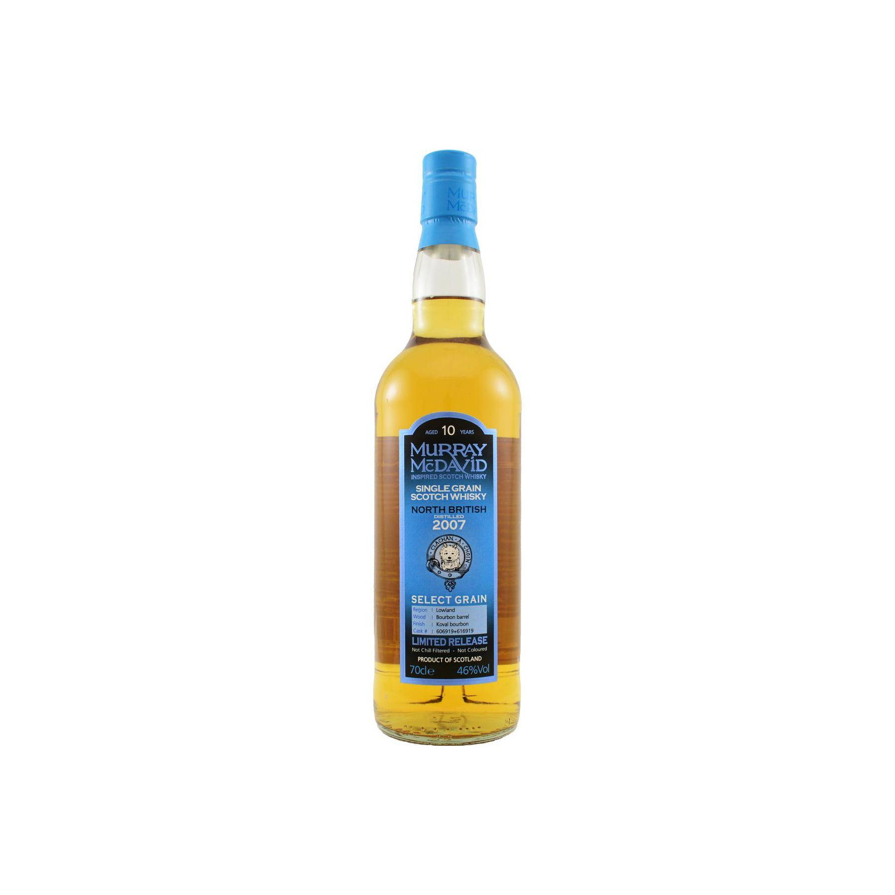 North British 2007 10 Years Single Grain Whisky