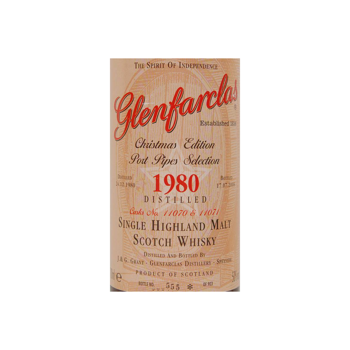 Glenfarclas 1980 27 Years Single Malt Whisky 2