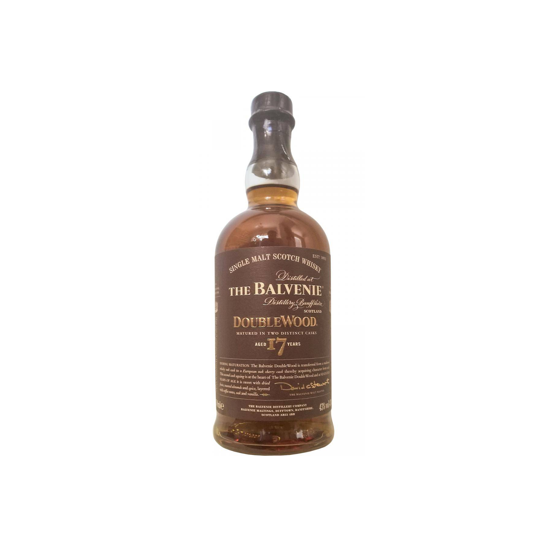 The Balvenie 17 Years Single Malt Whisky