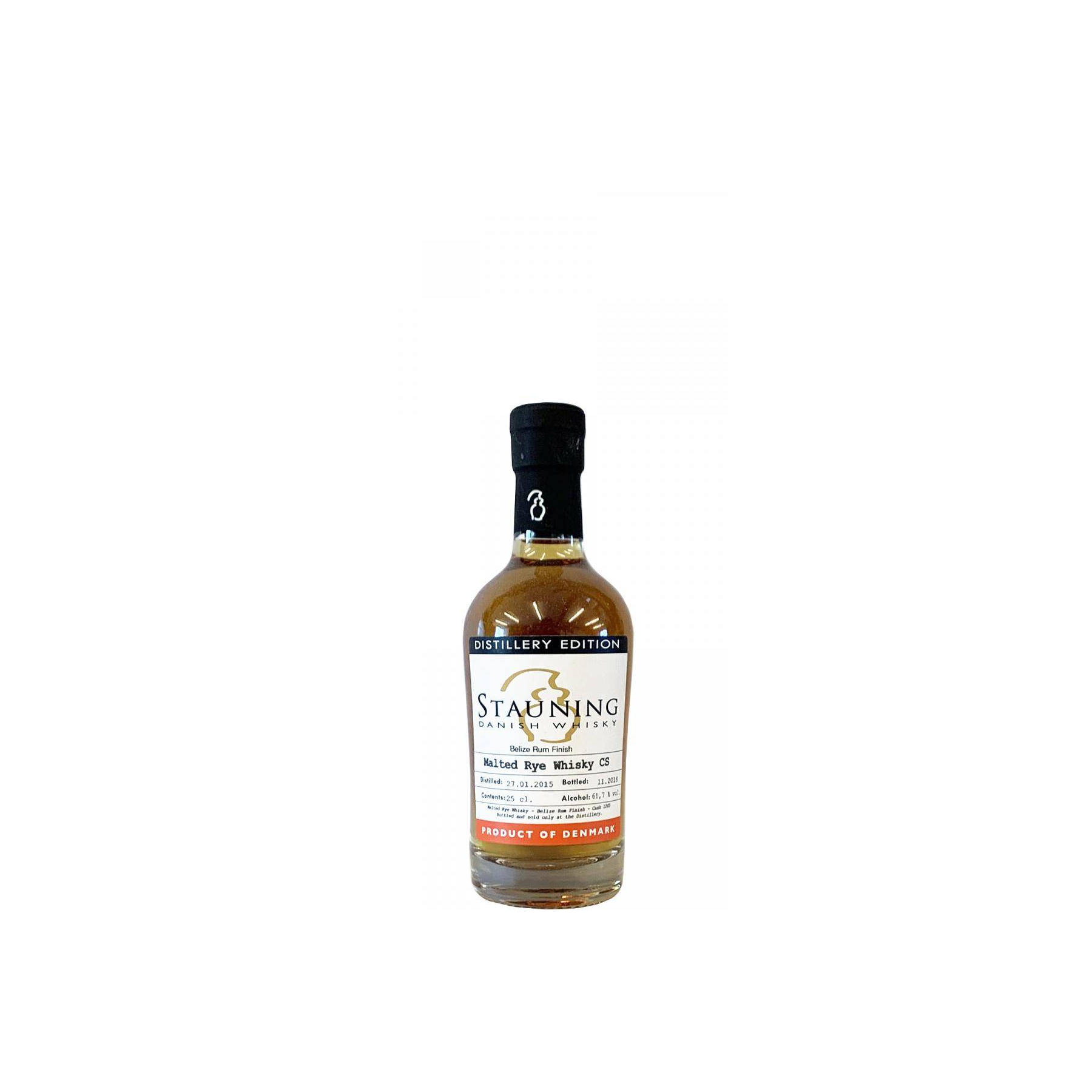Stauning 2015 3 Years Rye Whisky
