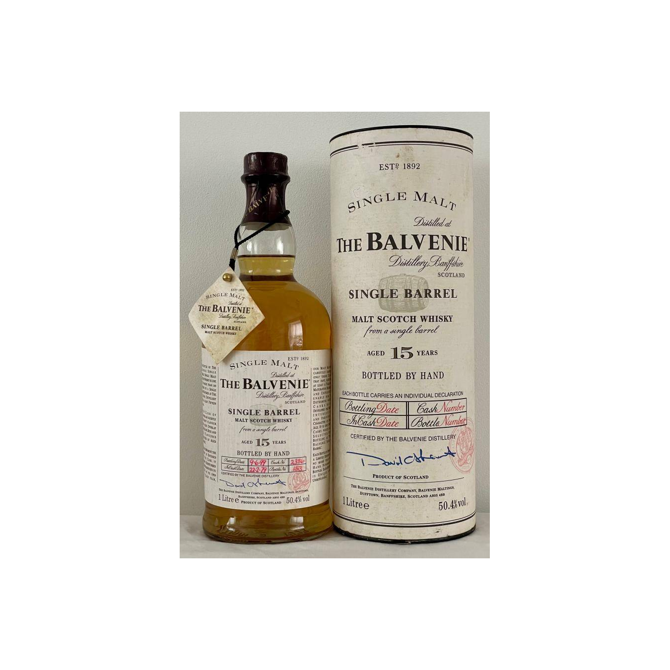 The Balvenie Single Cask 1979 15 Years Single Malt Whisky 3