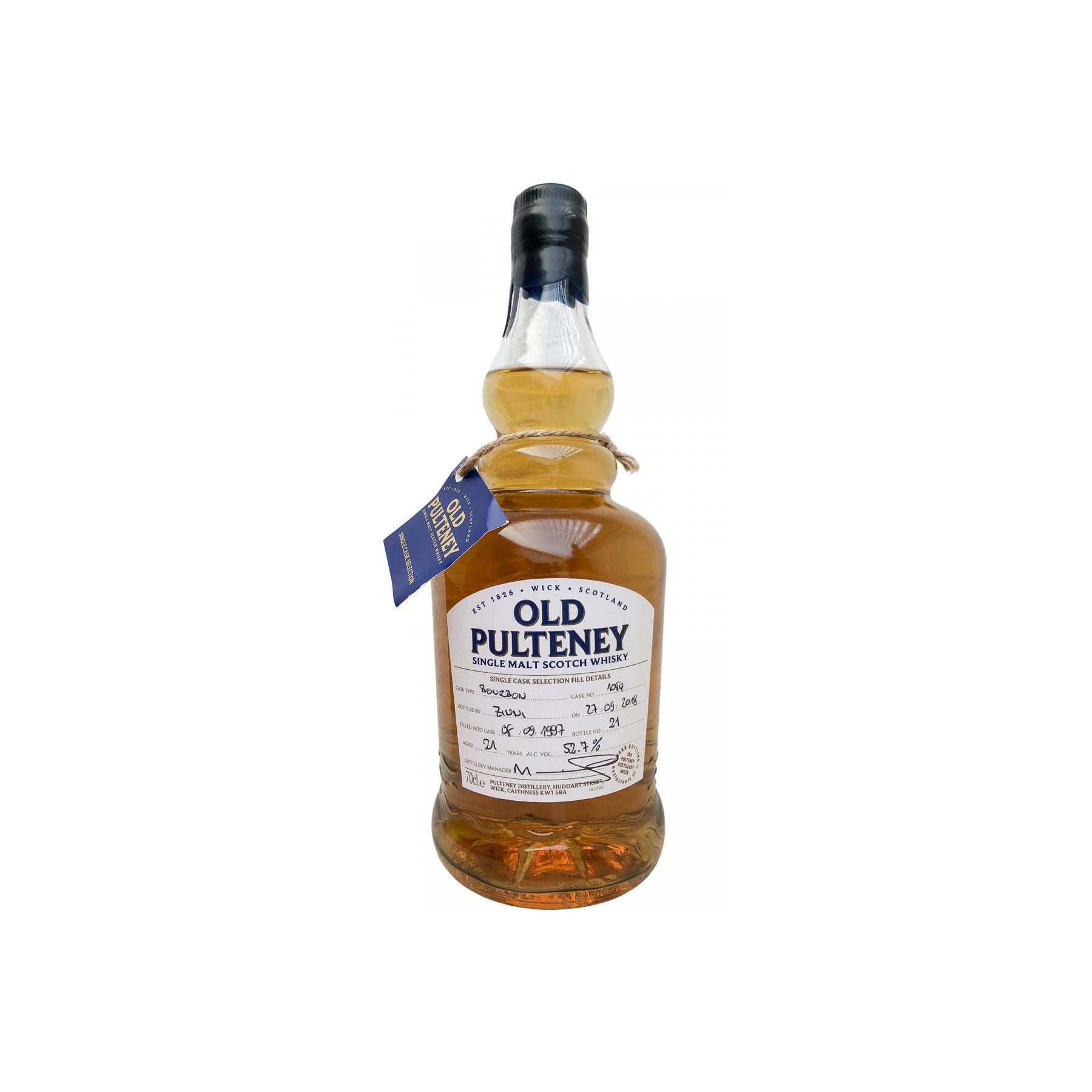 Old Pulteney 1997 21 Years Single Malt Whisky