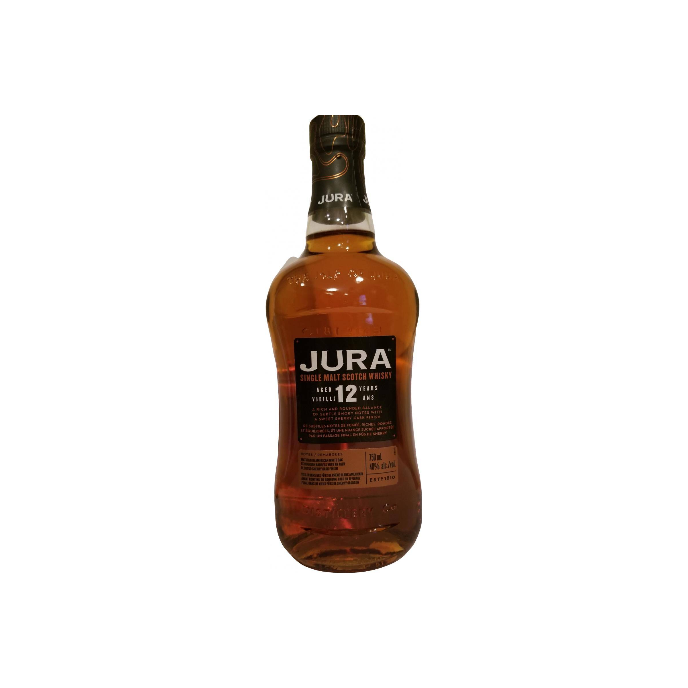 Jura 12 Years Single Malt Whisky