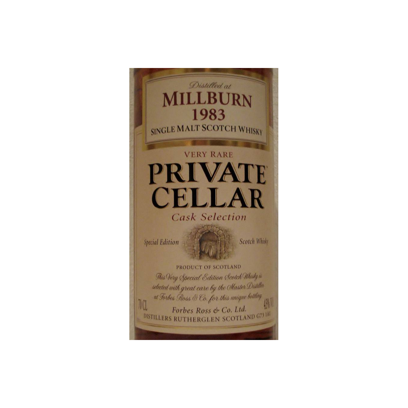 The Scotch Malt Whisky Society 1983 20 Years Single Malt Whisky 2