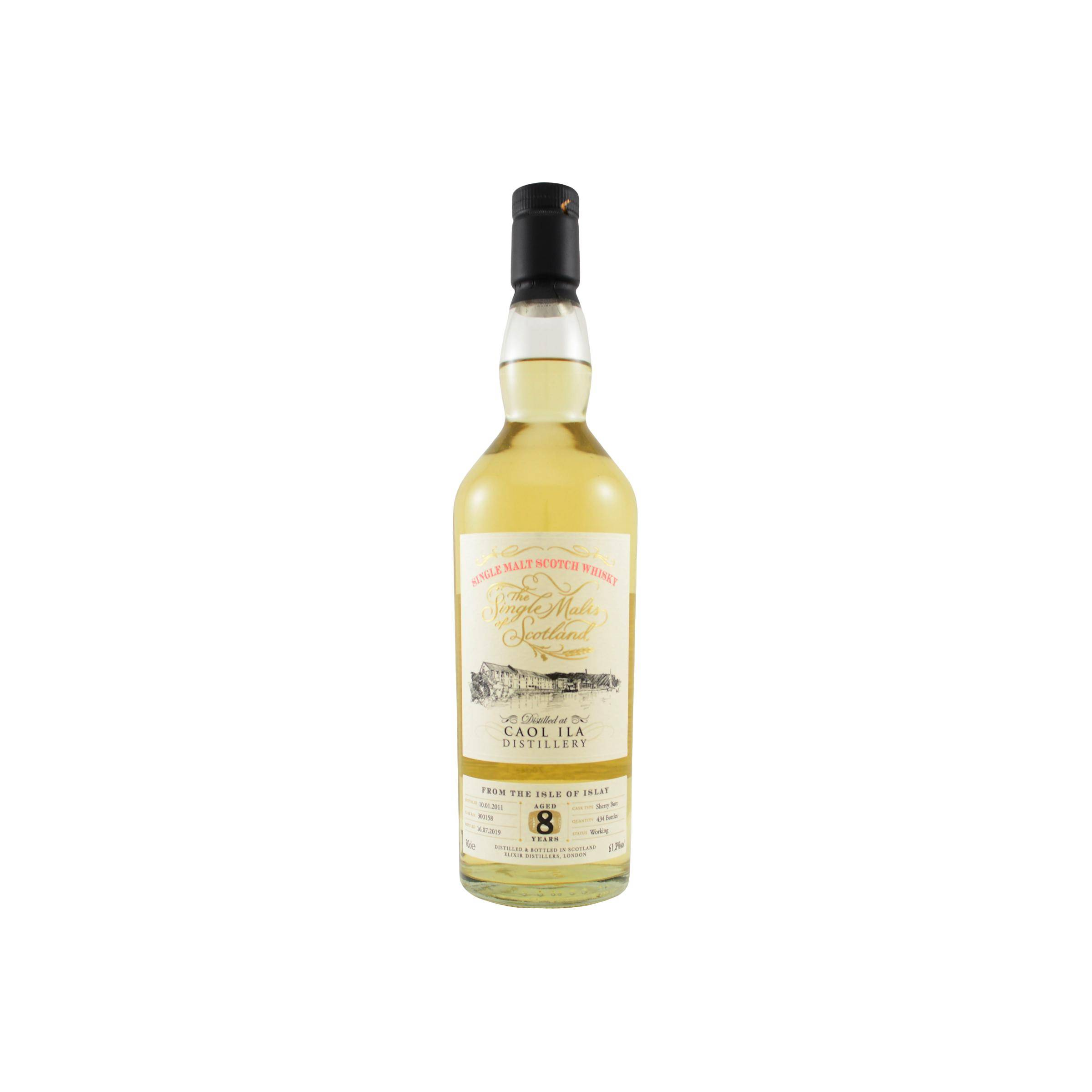 Caol Ila The Single Malts of Scotland 2011 8 Years Single Malt Whisky