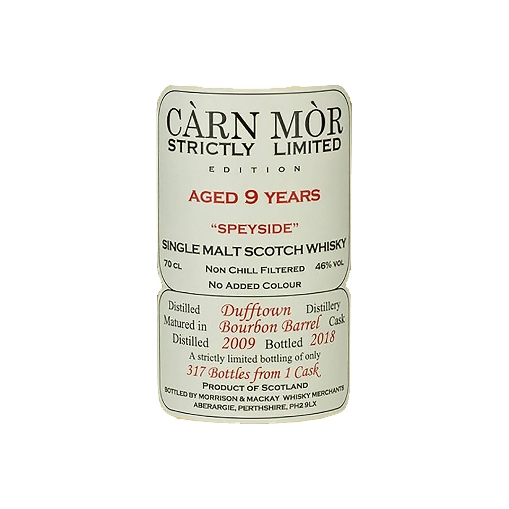 Dufftown 2009 9 Years Single Malt Whisky 2
