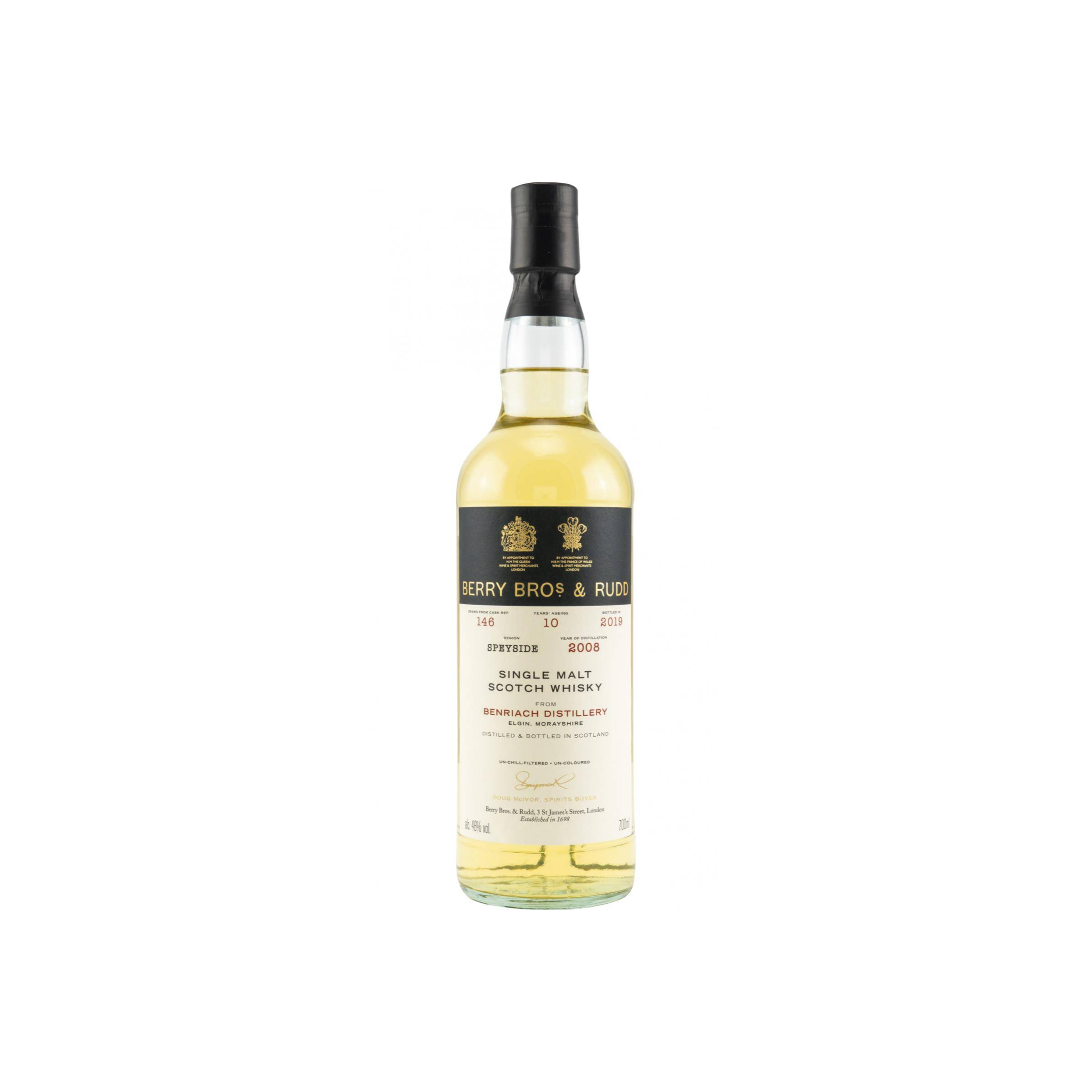 BenRiach 2008 10 Years Single Malt Whisky