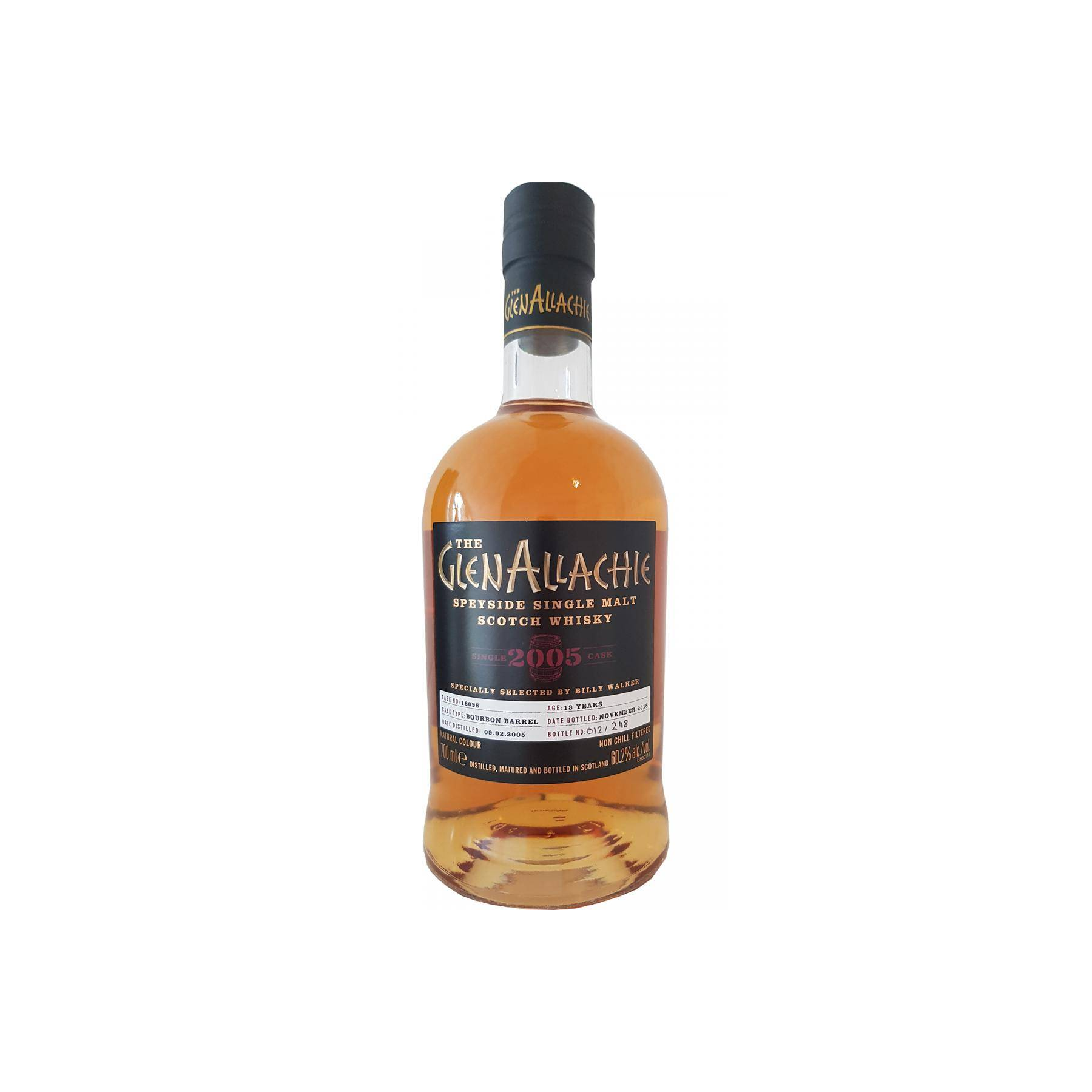 The GlenAllachie Single Cask 2005 13 Years Single Malt Whisky