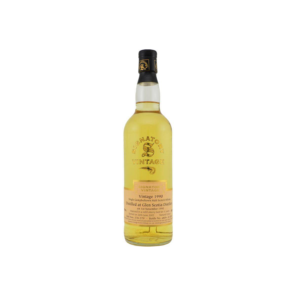 Glen Scotia Vintage Collection 1990 11 Years Single Malt Whisky