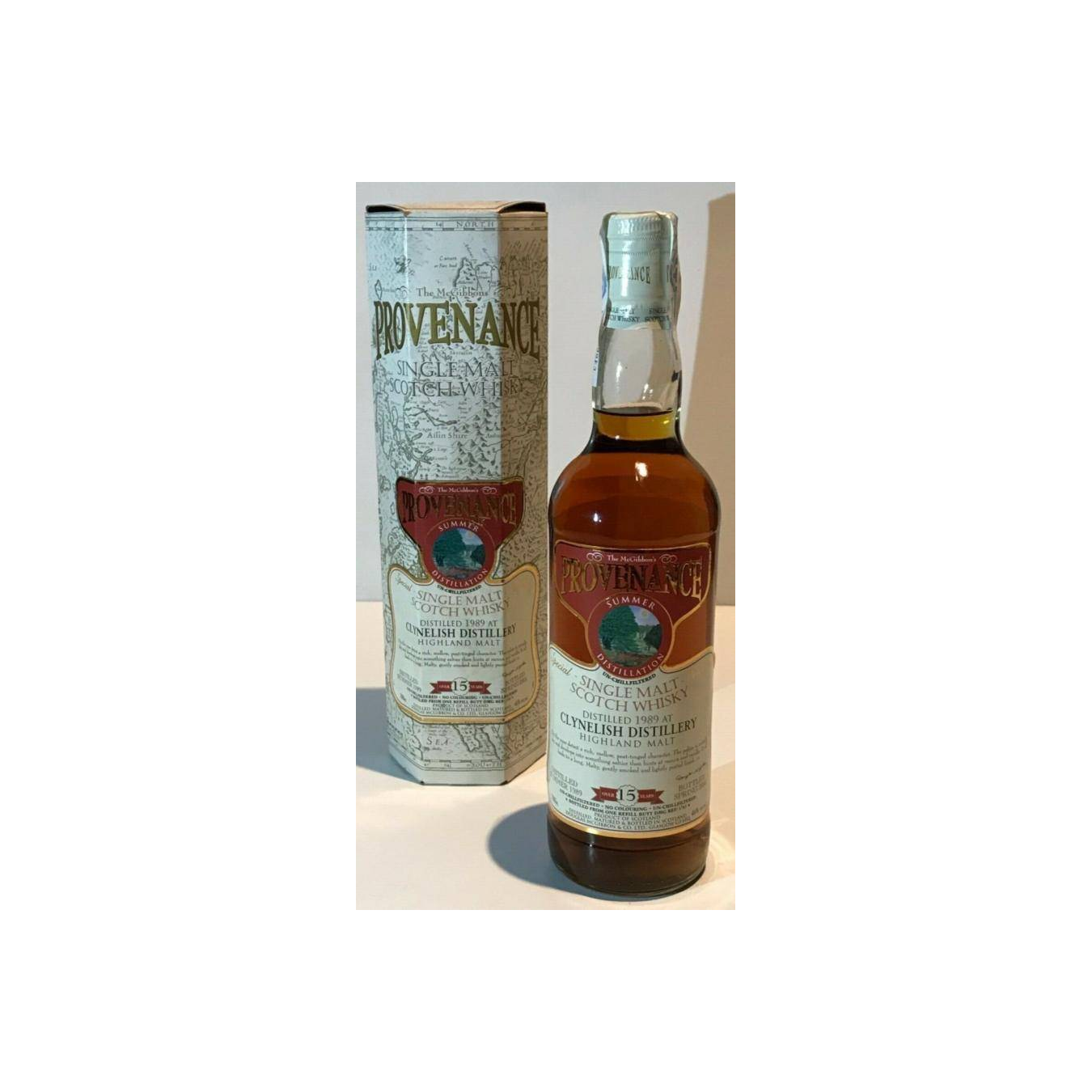 Clynelish McGibbon's Provenance 1989 15 Years Single Malt Whisky 2
