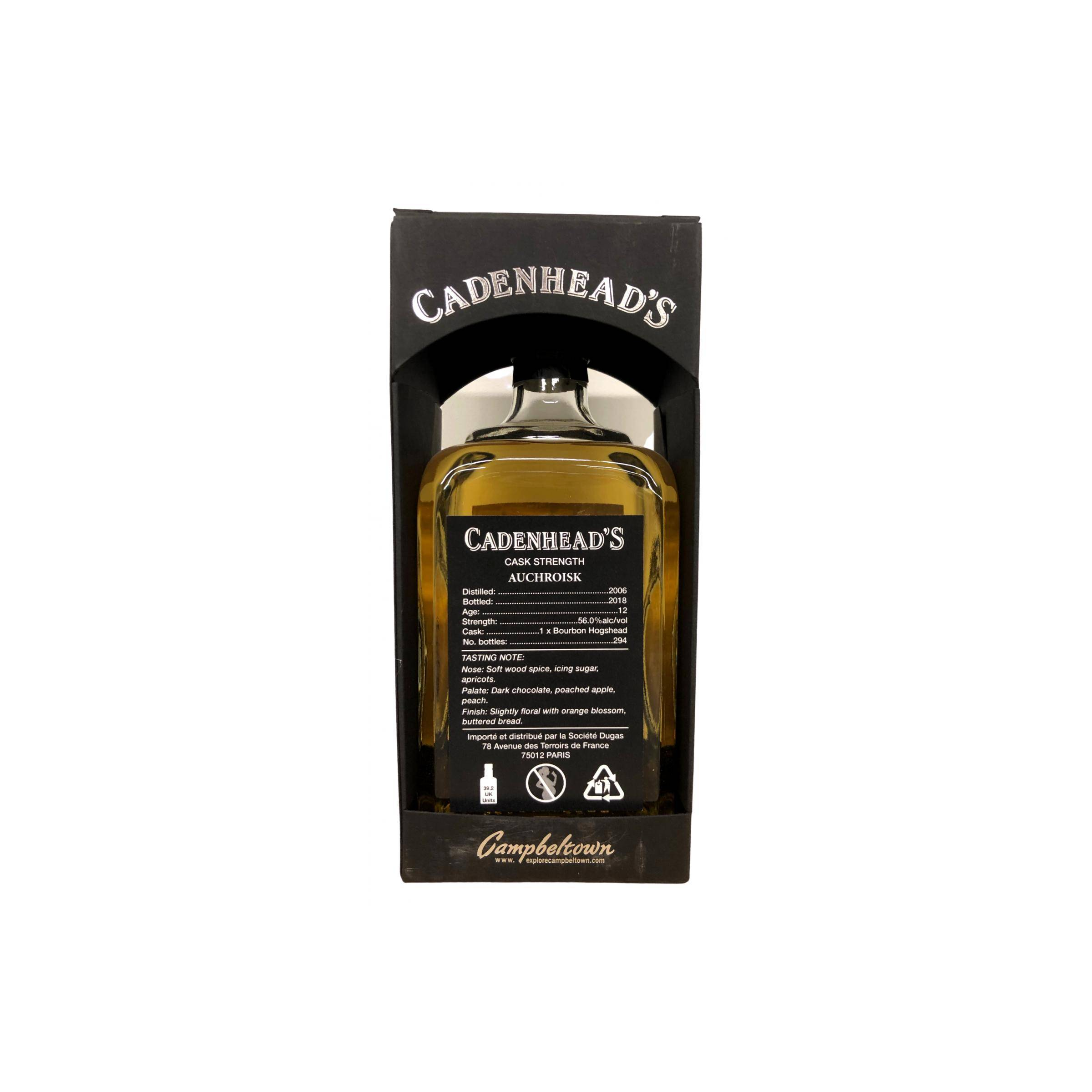 Auchroisk Single Cask 2006 12 Years Single Malt Whisky 3