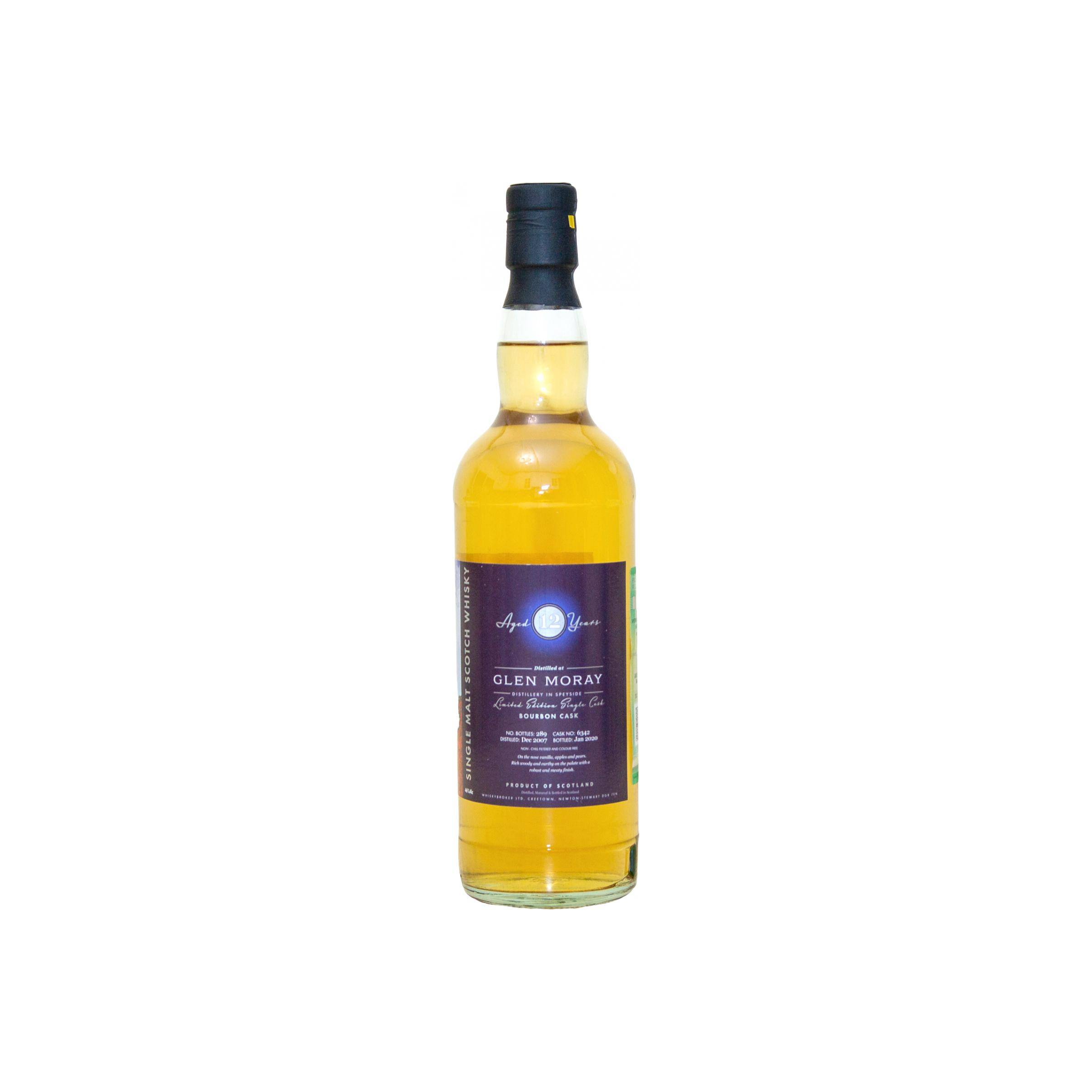 Glen Moray 2007 12 Years Single Malt Whisky 2