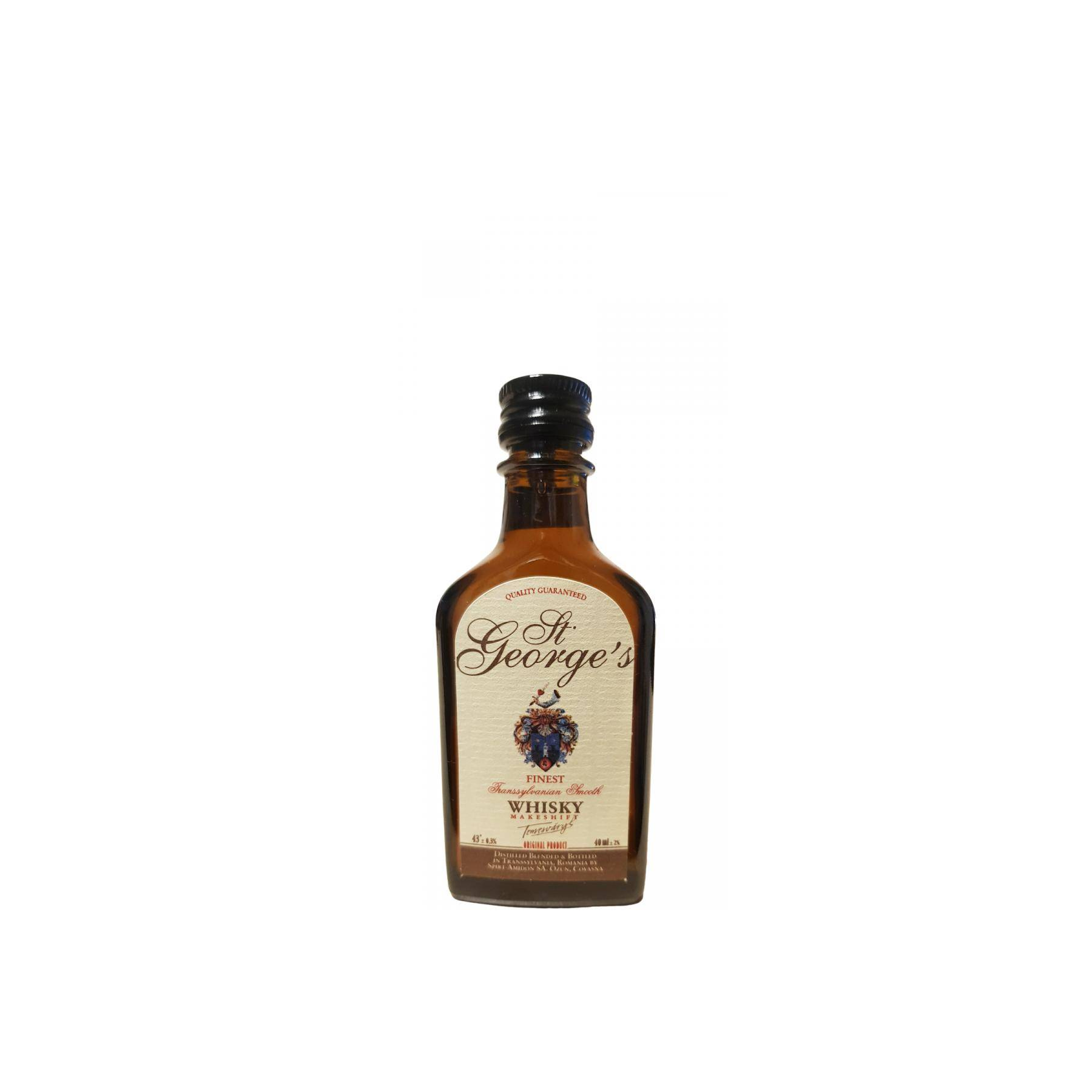 St. Georges's Finest Transsylvanian smooth Whisky