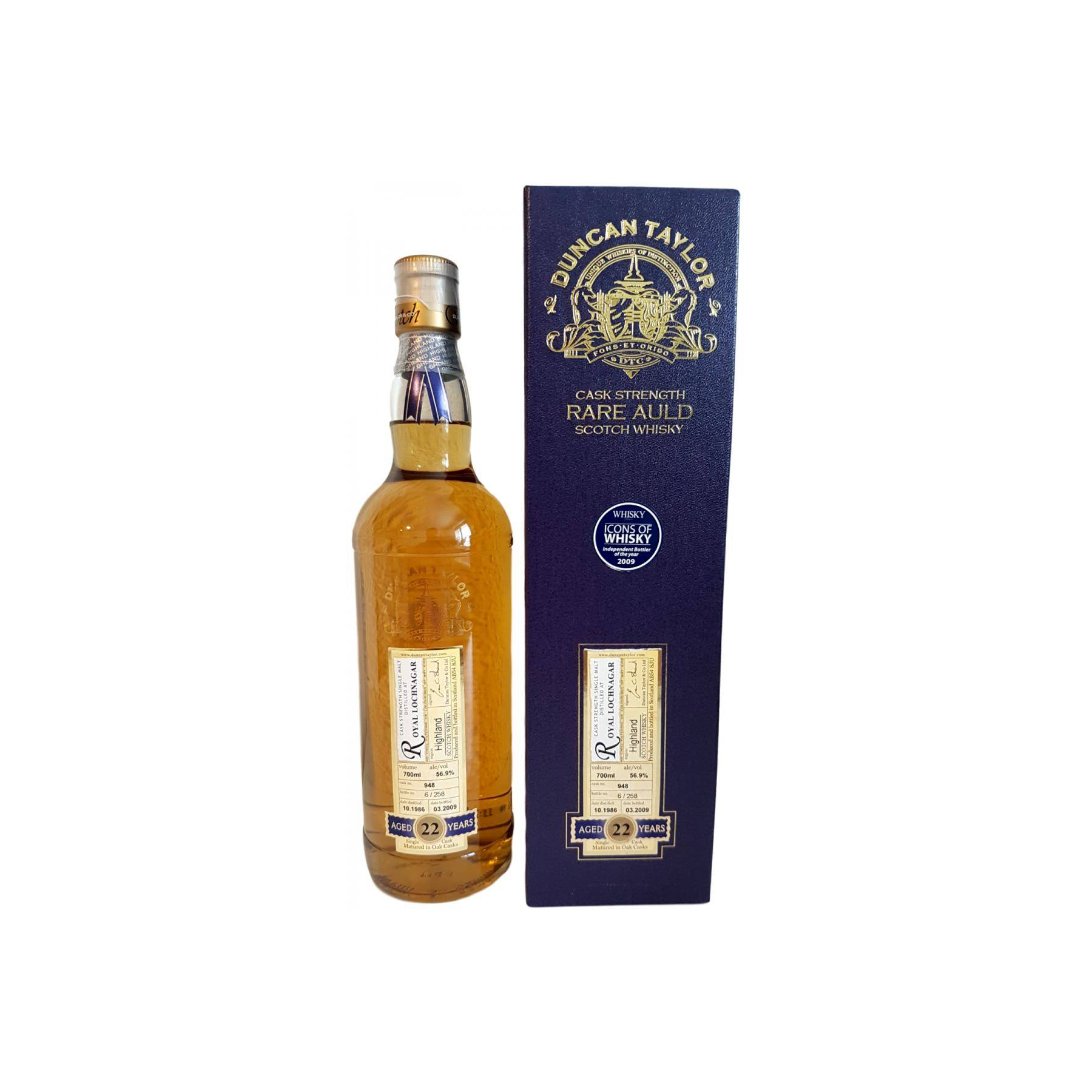Royal Lochnagar Rare Auld 1986 22 Years Single Malt Whisky 2