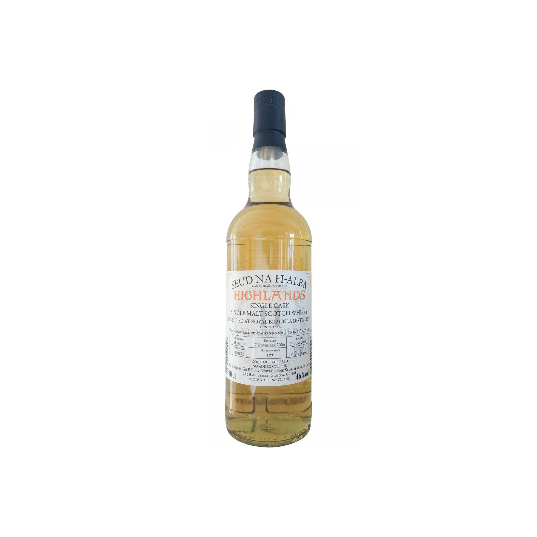 Royal Brackla 2006 11 Years Single Malt Whisky