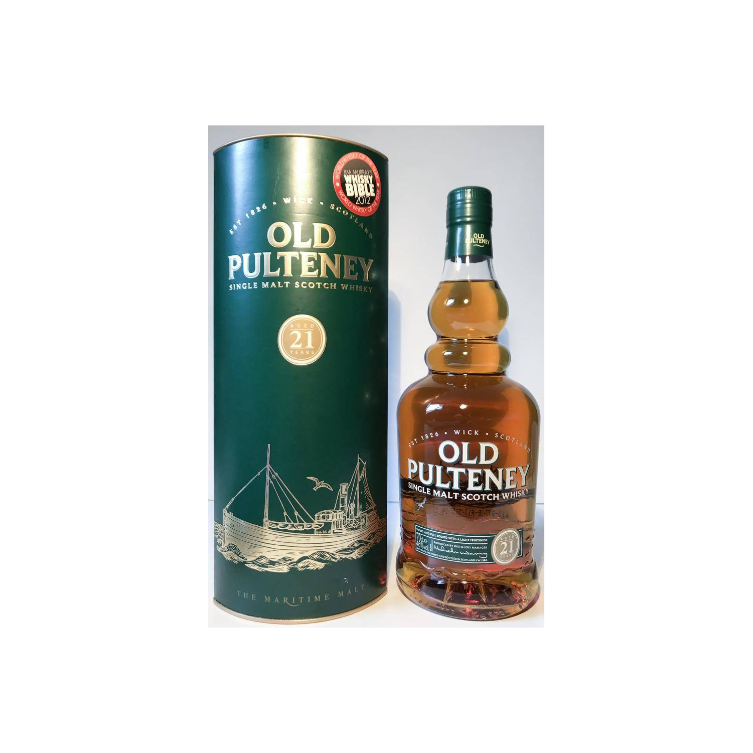 Old Pulteney 21 Years Single Malt Whisky 2