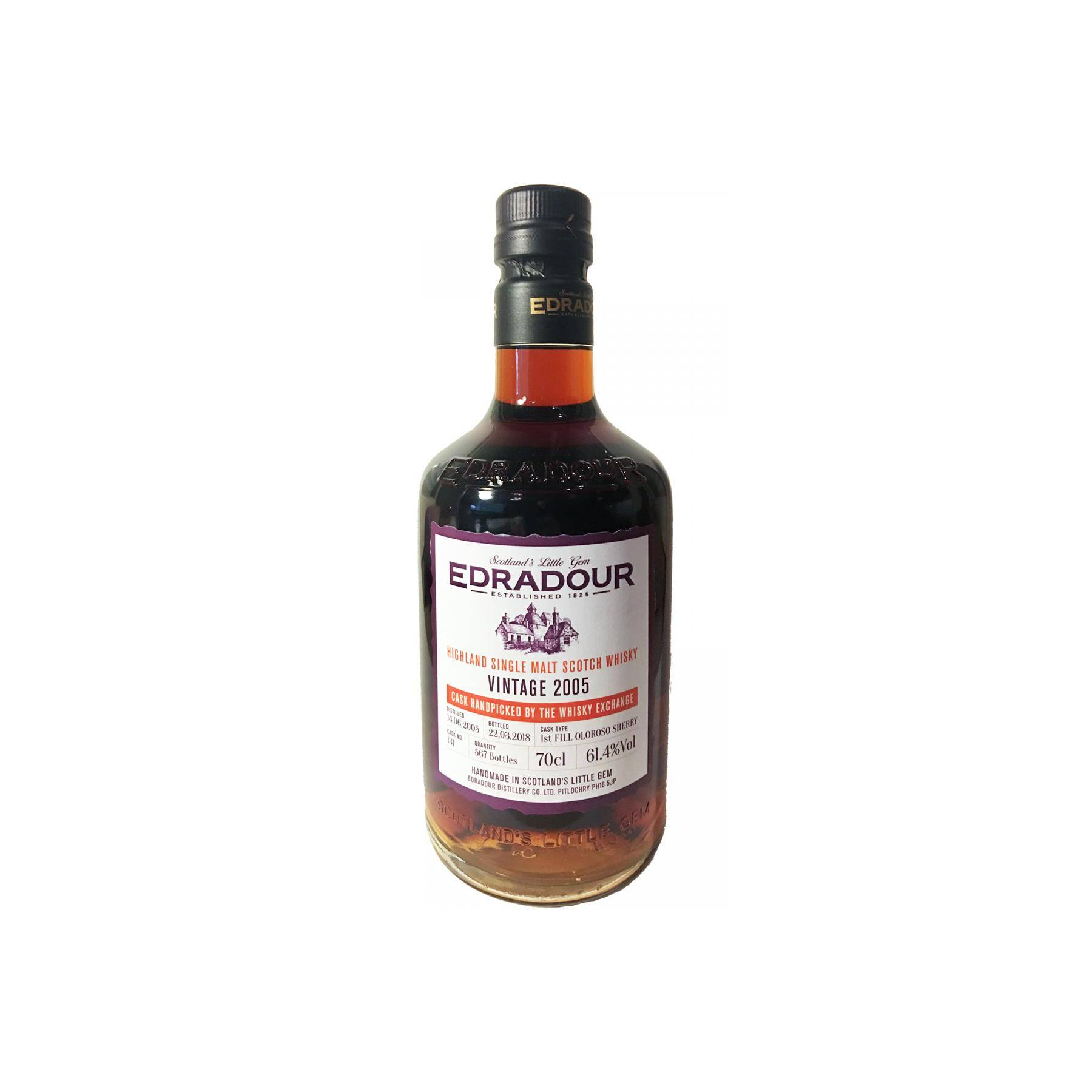 Edradour 2005 12 Years Single Malt Whisky
