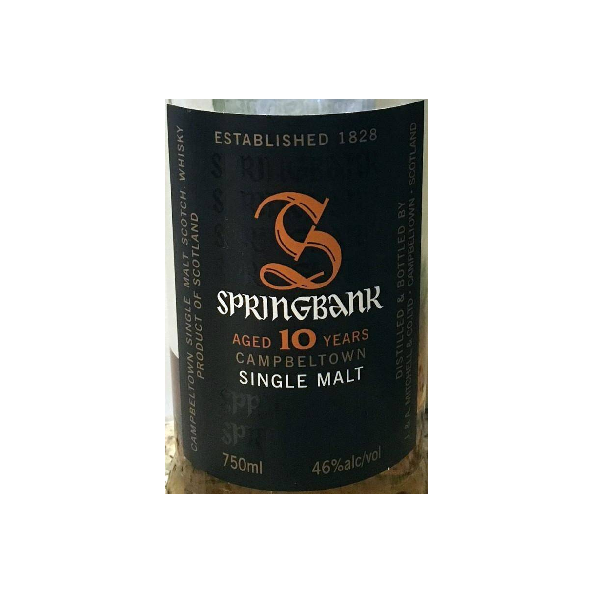Springbank 10 Years Single Malt Whisky