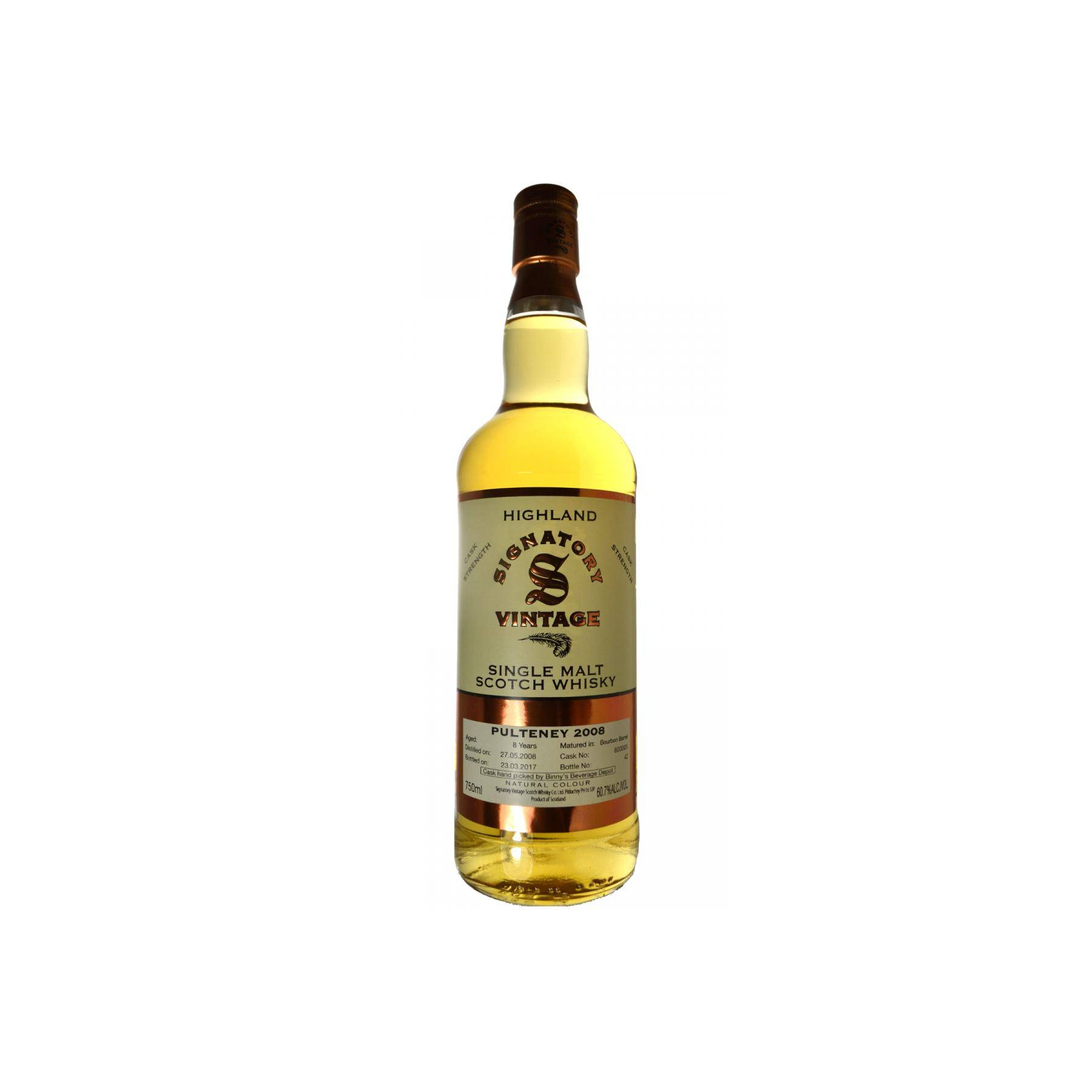 Old Pulteney 2008 8 Years Single Malt Whisky