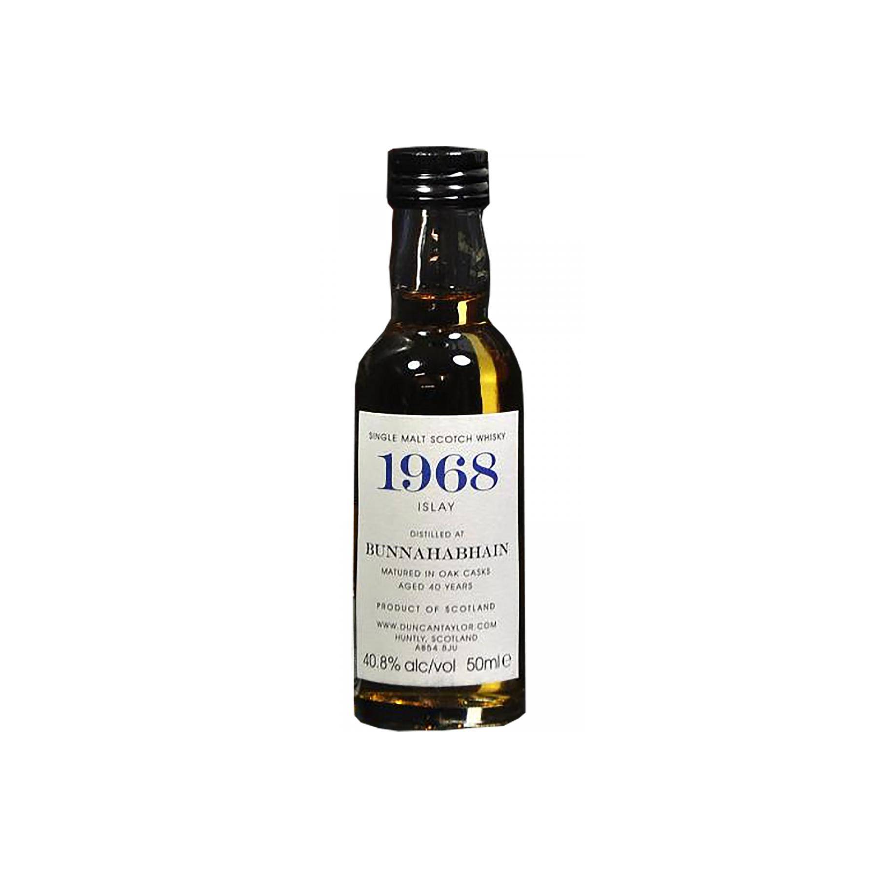 Bunnahabhain Miniature 1968 40 Years Single Malt Whisky 2