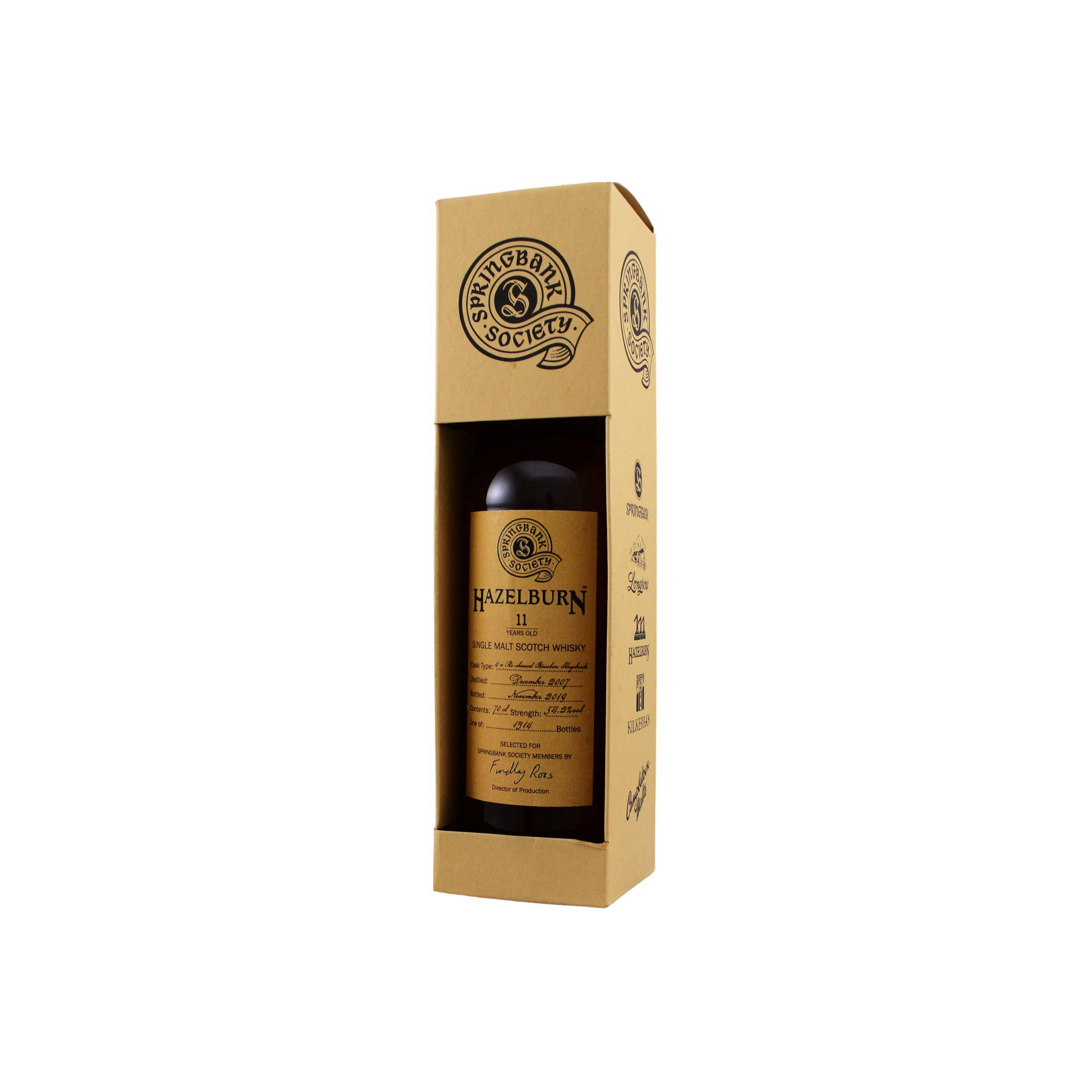 Hazelburn 2007 11 Years Single Malt Whisky 2