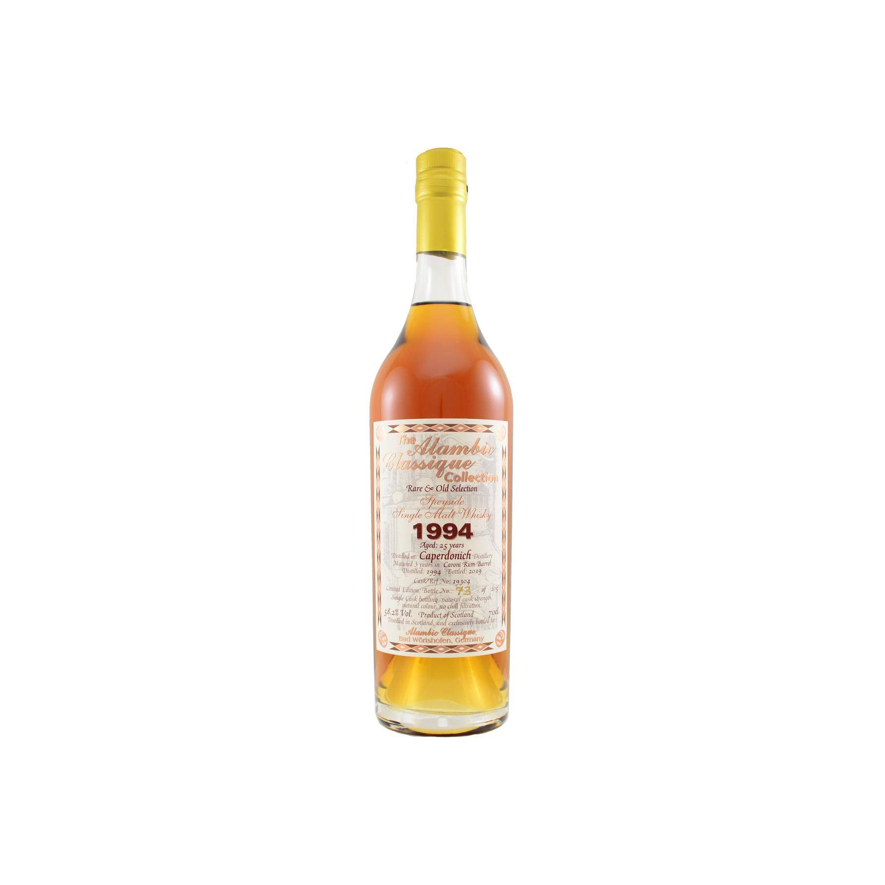 Caperdonich 1994 25 Years Single Malt Whisky