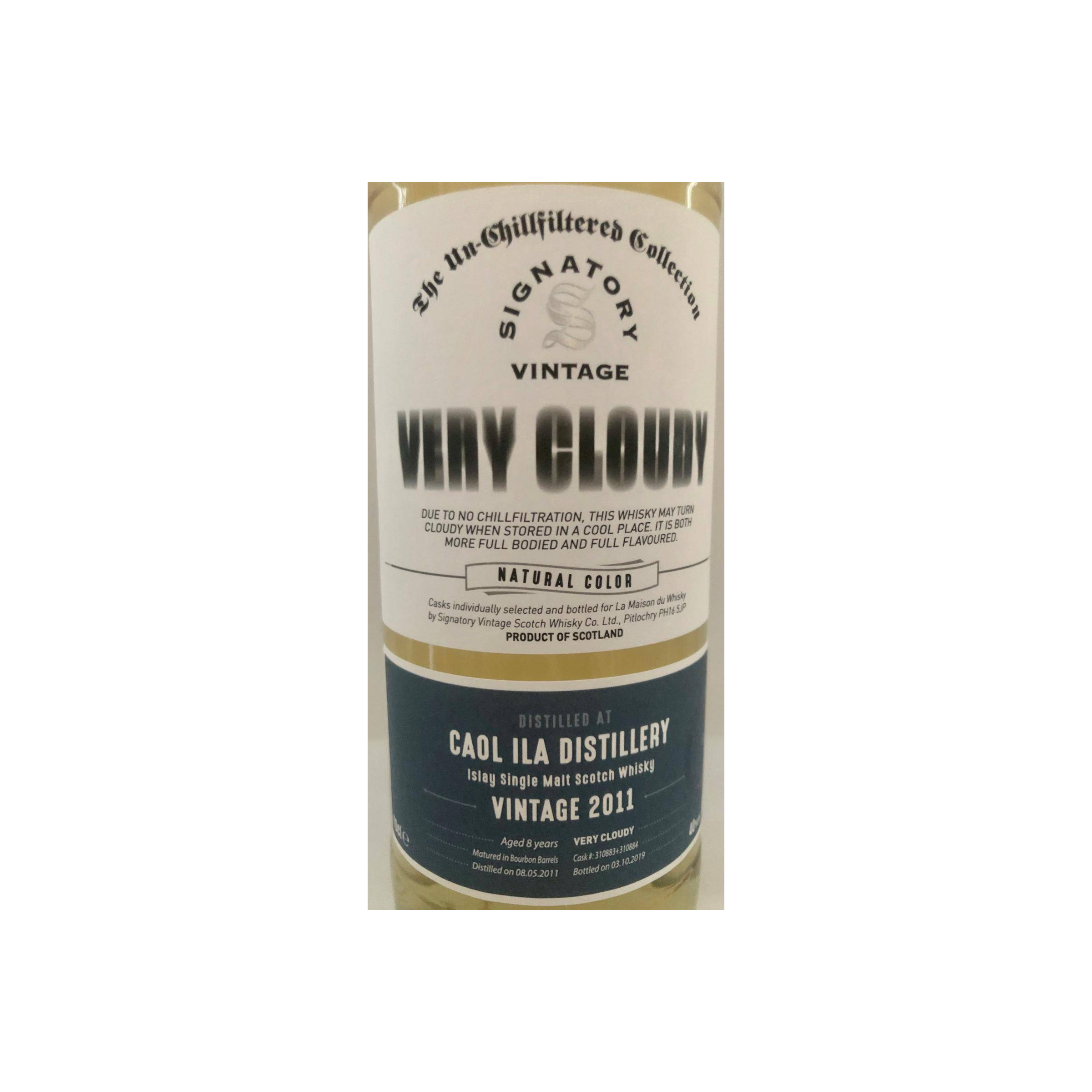 Caol Ila 2011 8 Years Single Malt Whisky 2